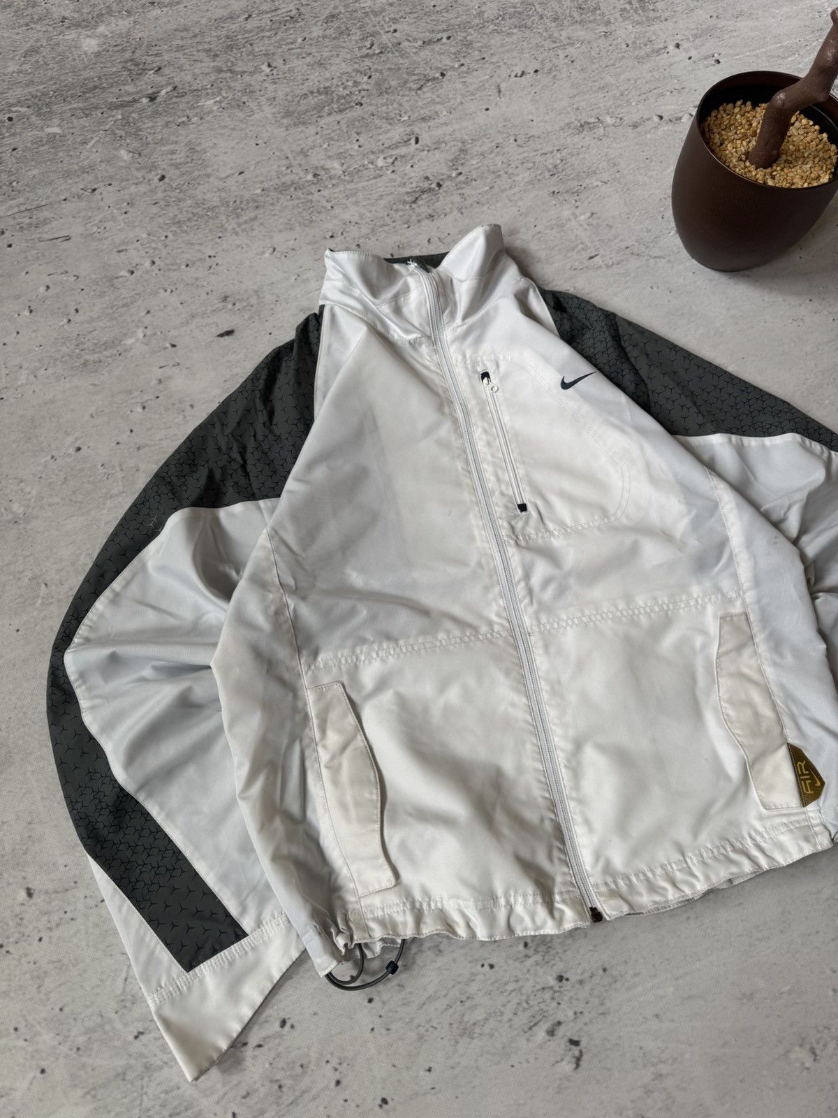 Nike × Vintage NIKE AIR MAX VINTAGE BASIC LOGO OVERSIZE BAGGY LIGHT JACKET Size US S / EU 44-46 / 1 - 2 Thumbnail