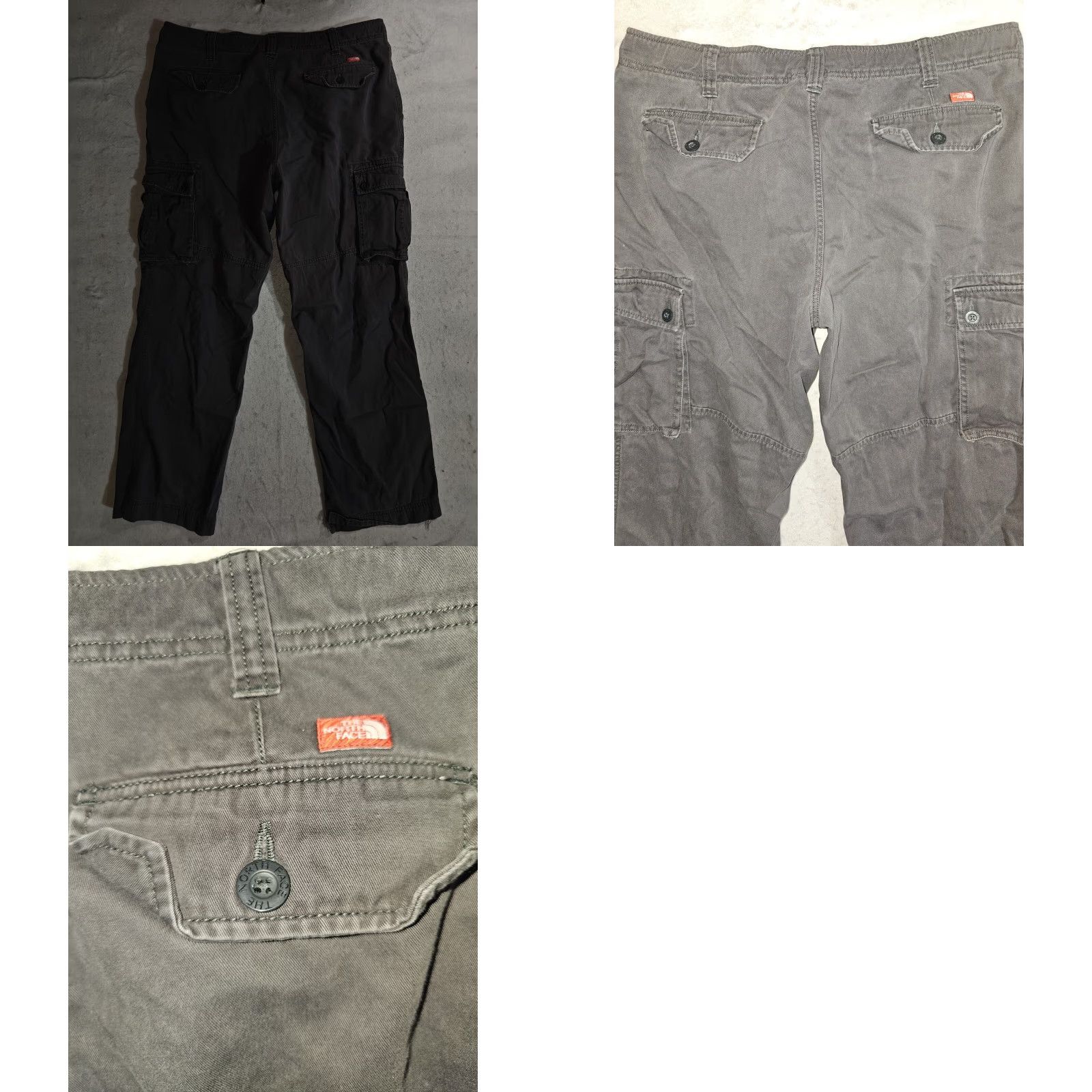 The North Face The North Face Classic Carrgo Pants W/ Draw Stings Outdoors Mens Size 36x30 Gray Size US 36 / EU 52 - 8 Thumbnail