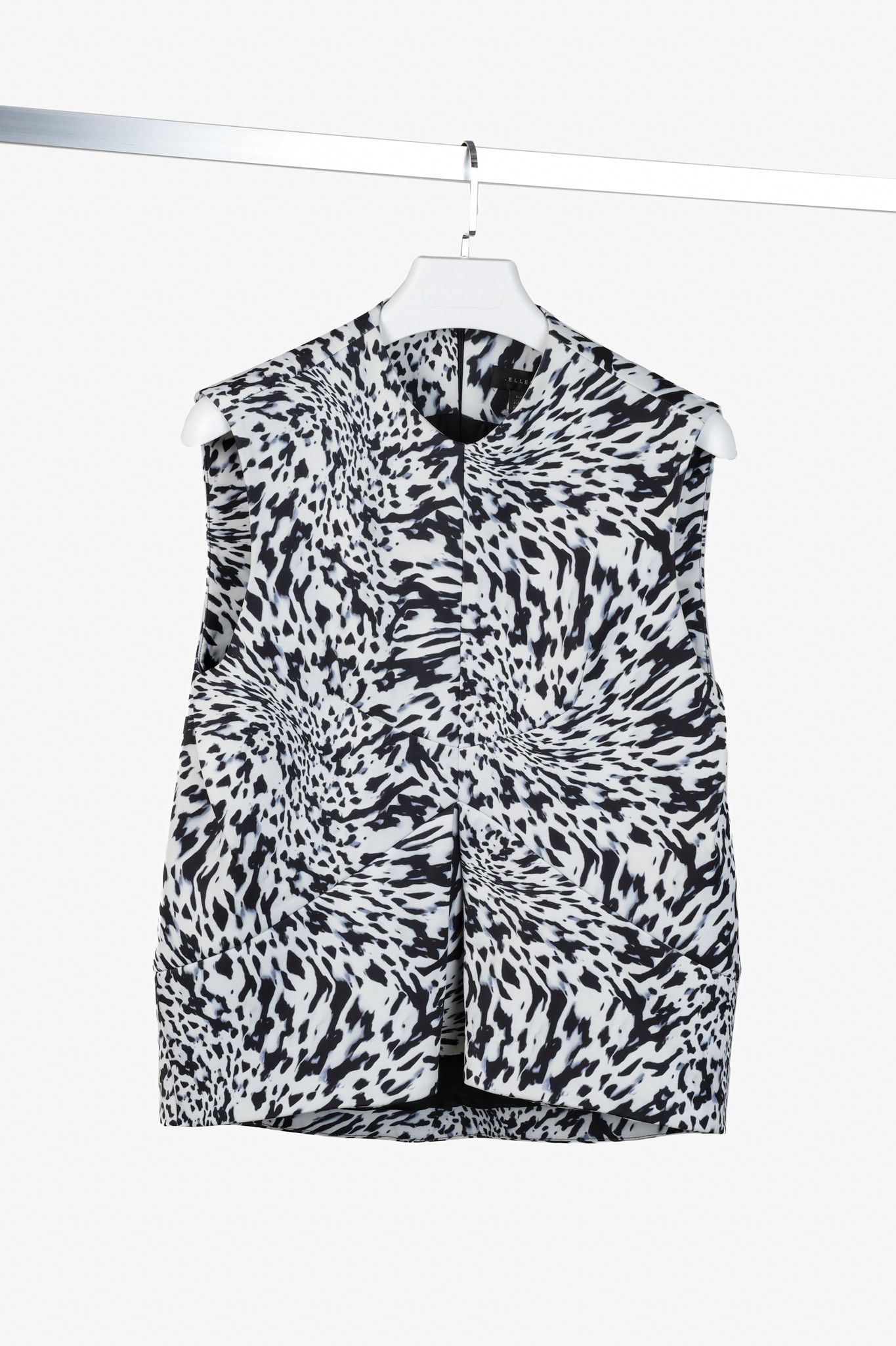 ELLERY Ellery Zebra Print Vest Size S / US 4 / IT 40 - 1 Thumbnail
