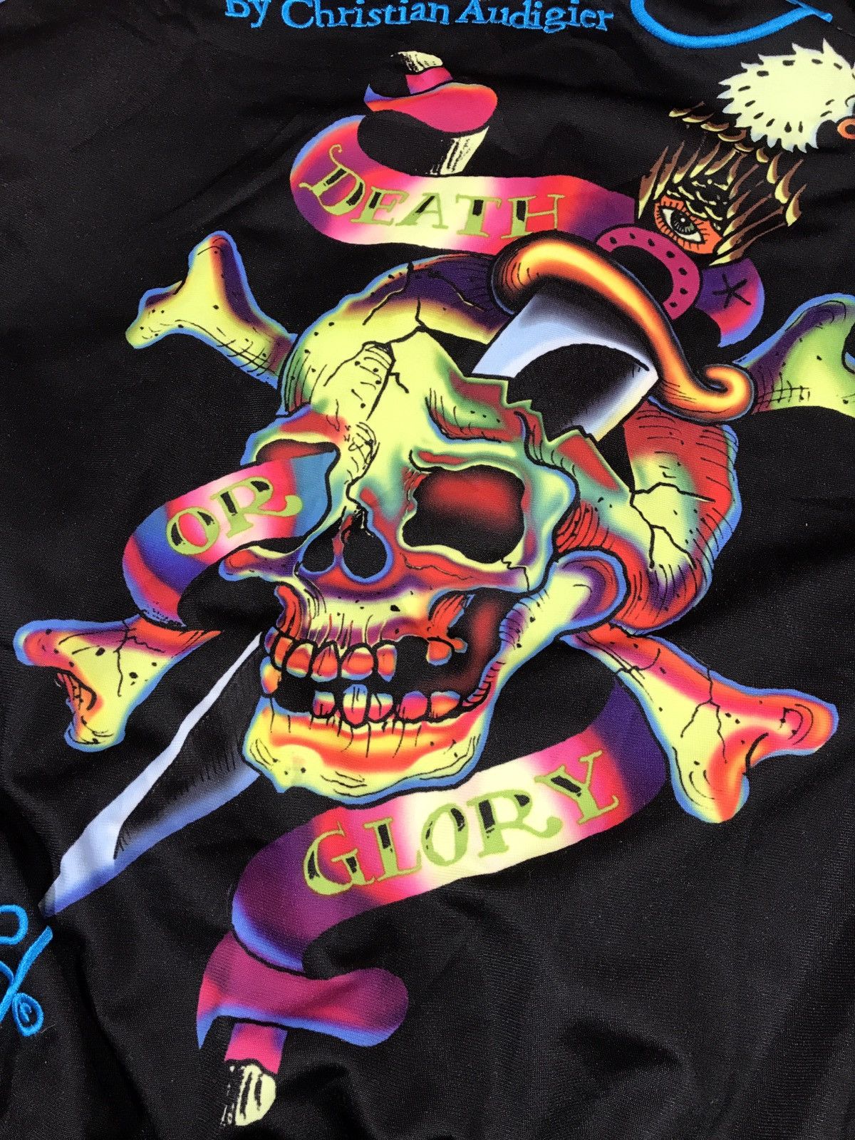 Christian Audigier RARE Vintage Ed Hardy Zip Big Logo Size US M / EU 48-50 / 2 - 14 Thumbnail