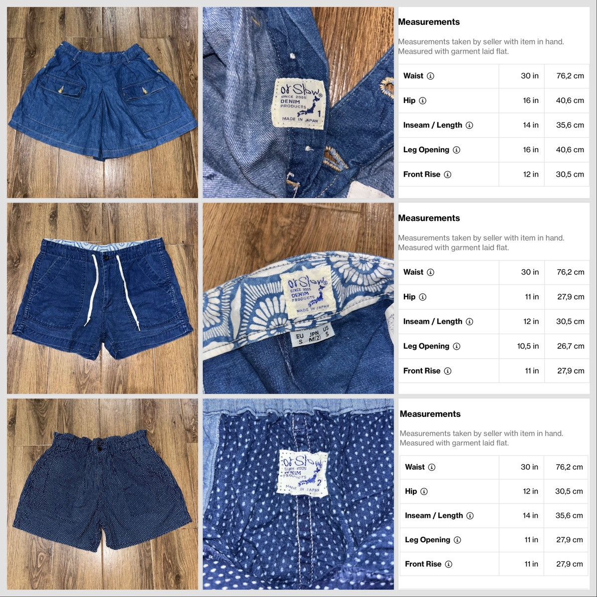 Orslow orSlow Denim Climbing Shorts (30- 32 Inch Waist) | Grailed