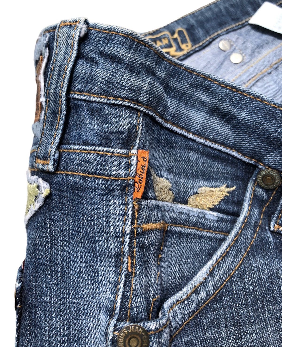 Robins Jeans Vintage Robins Jean low rise flared denim pants Size US 29 - 9 Thumbnail