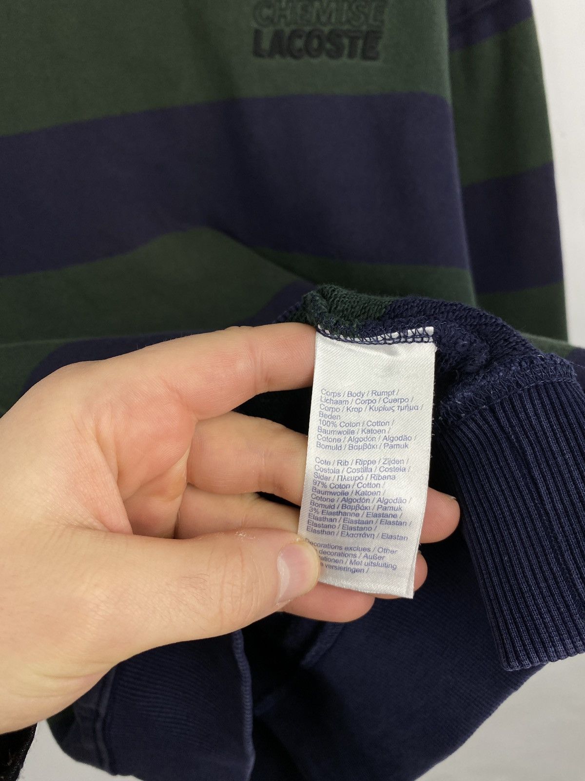 Lacoste 🇺🇸 Lacoste Live Sweatshirt College Style Rare Retro Hype Y2K Size US L / EU 52-54 / 3 - 7 Thumbnail