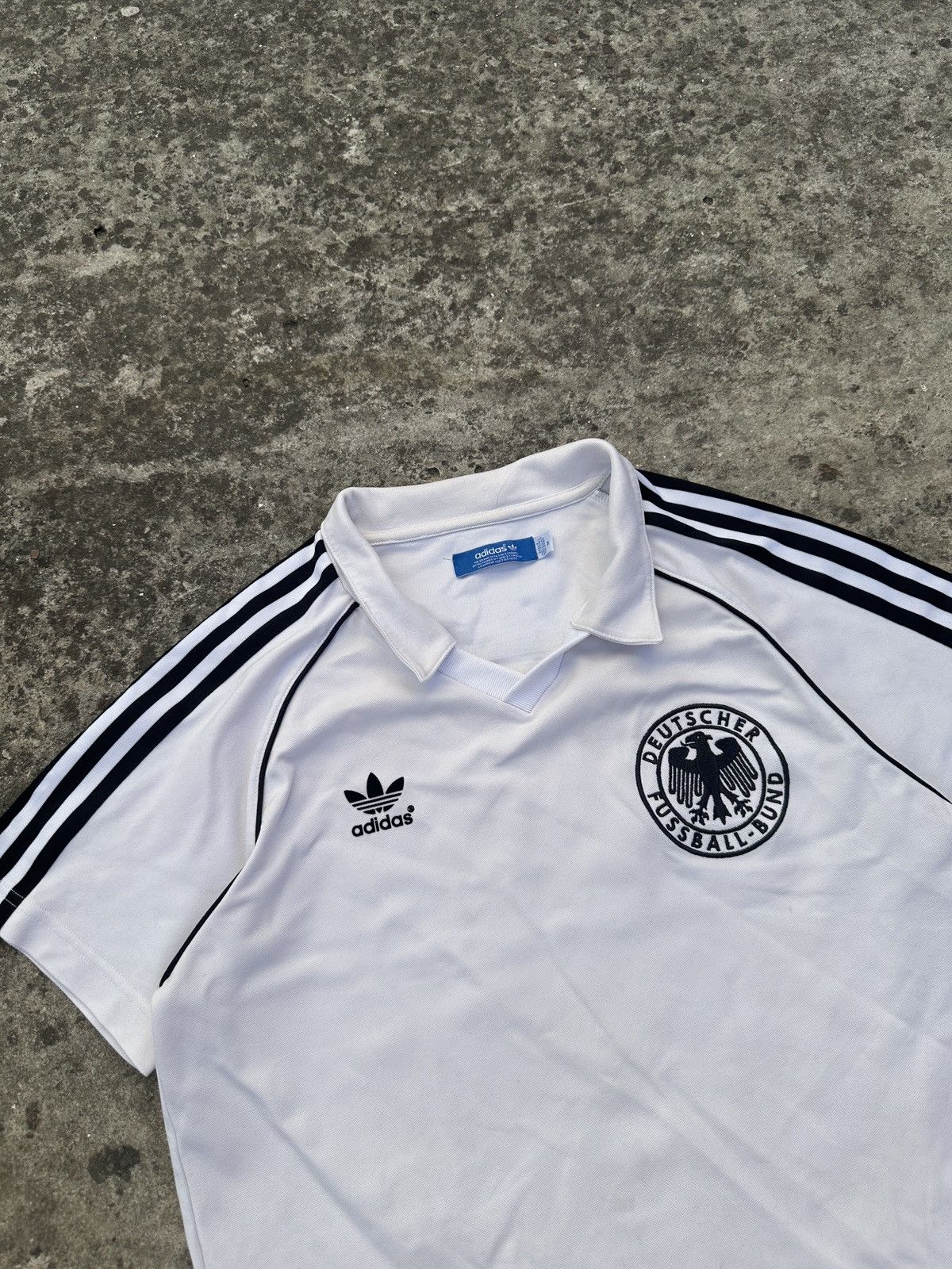 Adidas Vintage Adidas Germany Retro 12/13 Soccer Jersey Rare M Size US M / EU 48-50 / 2 - 2 Thumbnail