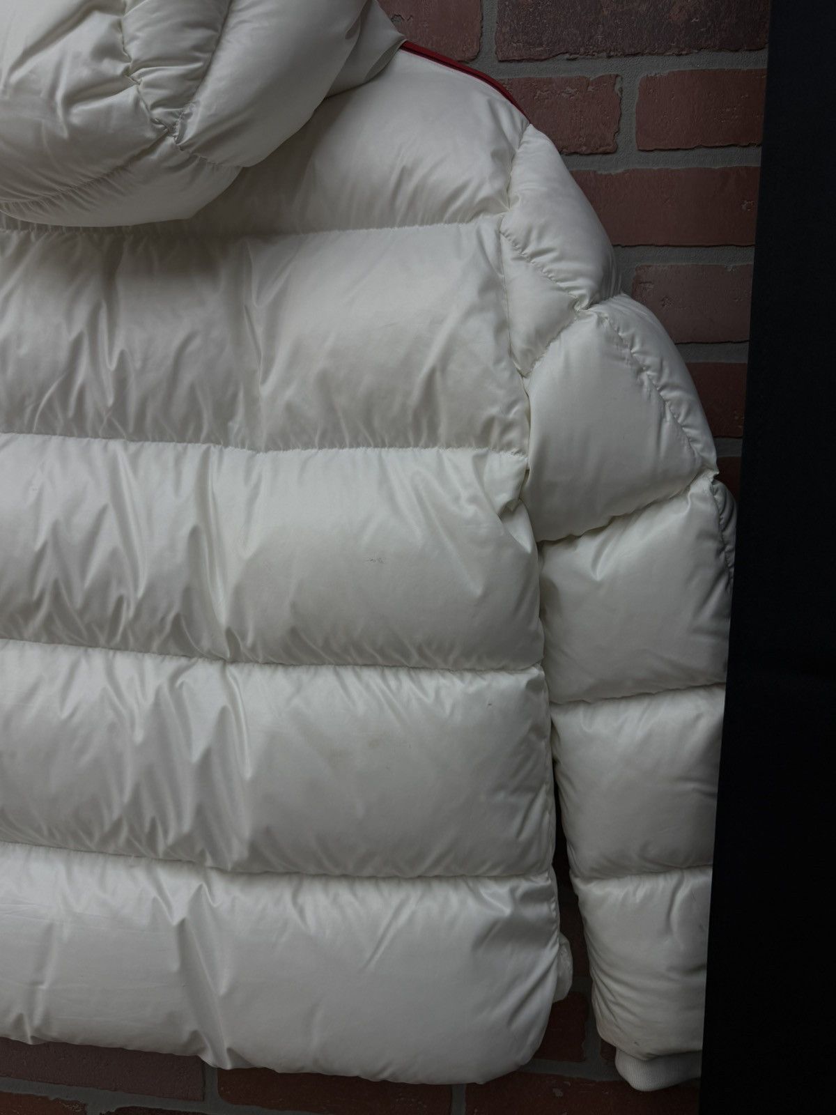 Moncler Size M/2 - Moncler Dincer Giubbotto Puffer White Size US M / EU 48-50 / 2 - 9 Thumbnail