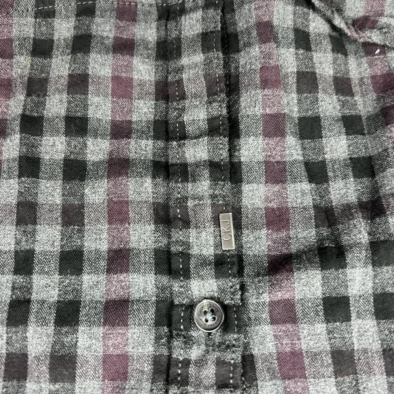 Calvin Klein Calvin Klein Jeans Medium Plaid Long Sleeve Shirt Men Size US M / EU 48-50 / 2 - 5 Thumbnail