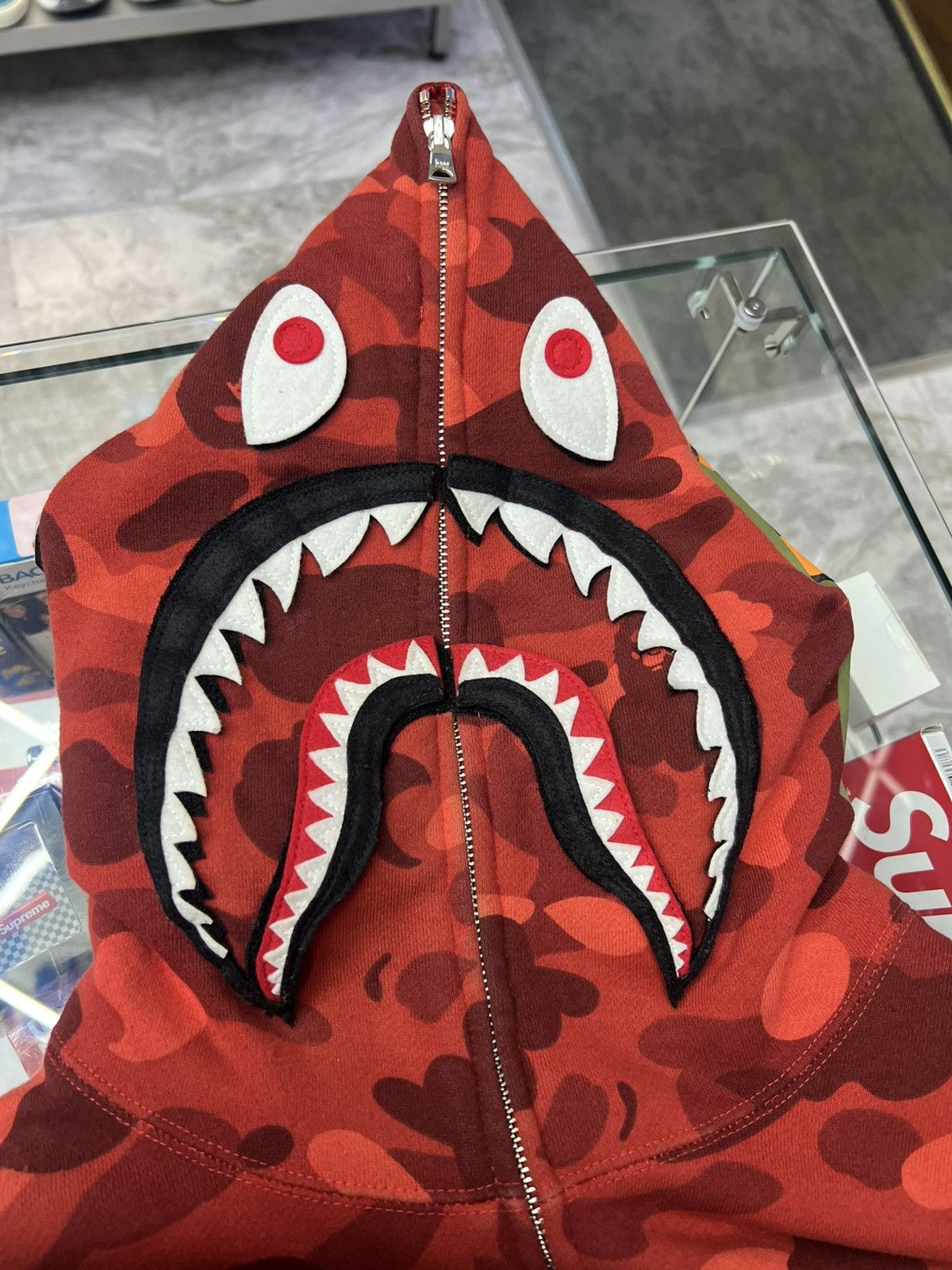 Bape Bape Full Shark Zipper Size US L / EU 52-54 / 3 - 19 Thumbnail