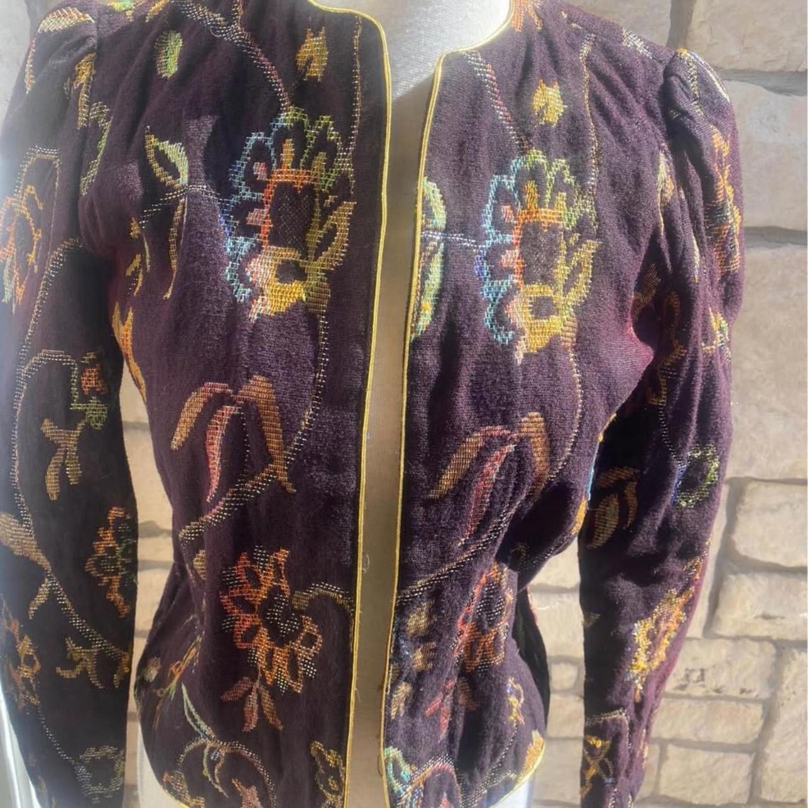 Other Vintage tapestry cardigan small Size S / US 4 / IT 40 - 3 Thumbnail