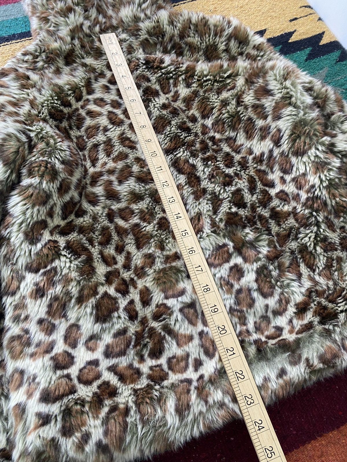 Sunao Kuwahara 2000’s Sunaokuwahara Leopard Print Faux Fur Cropped Jacket Size S / US 4 / IT 40 - 6 Thumbnail