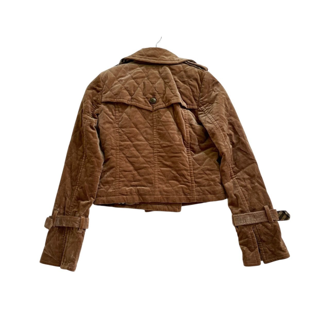 Burberry Vintage Burberrys Double Quilted Nova Check Lining Jacket Size M / US 6-8 / IT 42-44 - 2 Thumbnail
