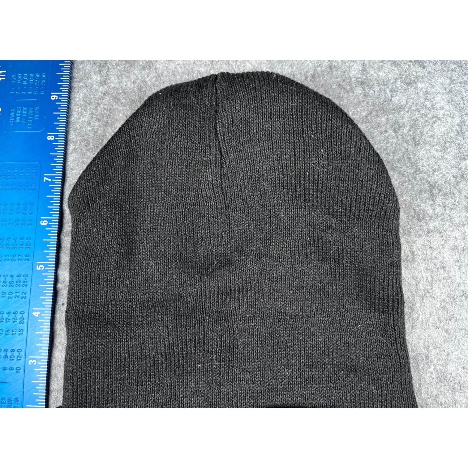Vintage Emby Hosiery Beanie Toque Adult One Size Black Knit Polyester Blend Ski Hat Unisex Adults Men Women Beanie Unisex Black Knit Ski Theme 90s Nun Size ONE SIZE - 3 Thumbnail