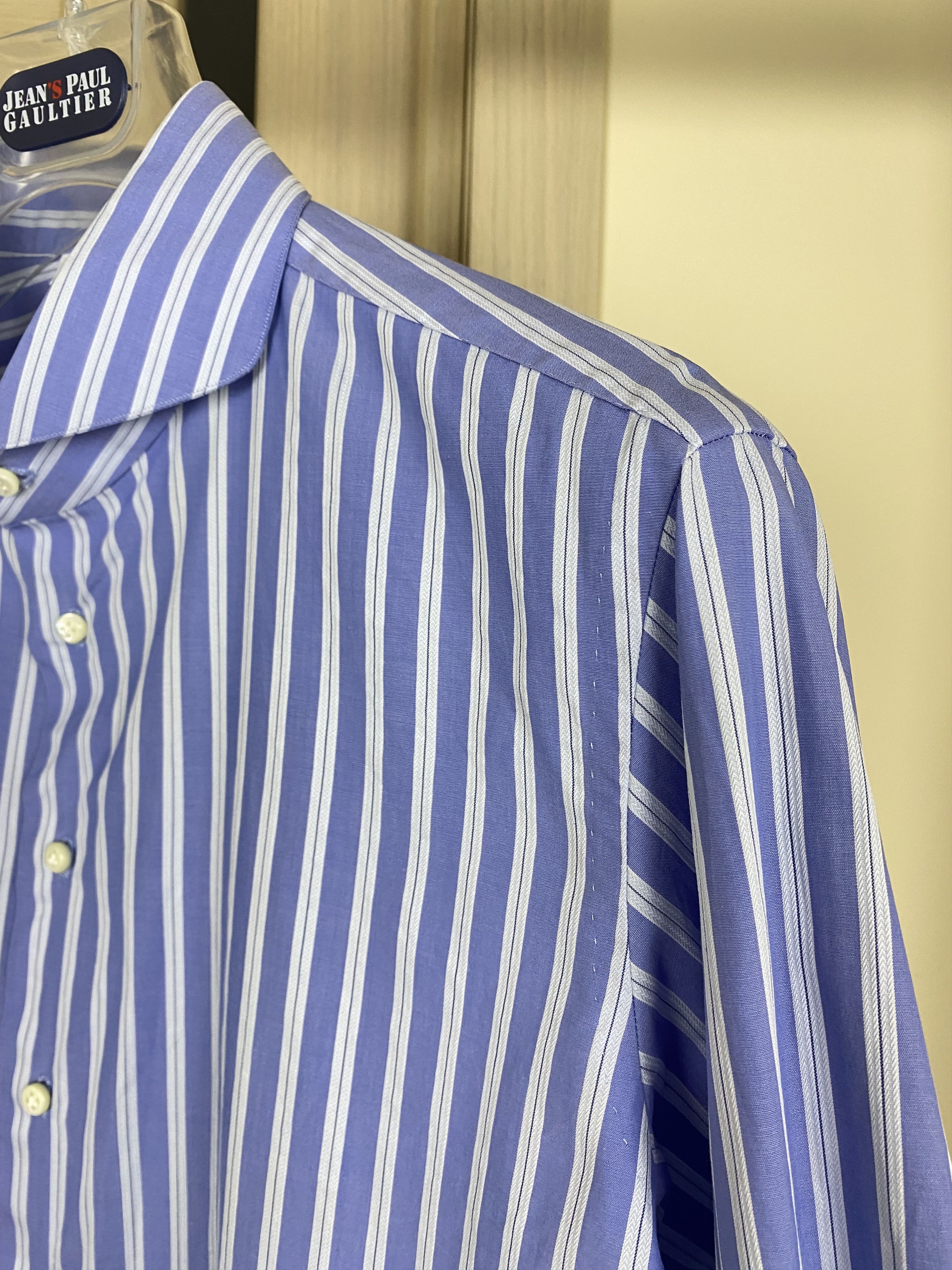 Patrick Hellmann Collection Patrick Hellmann collection classic stripe handmade shirt Size US M / EU 48-50 / 2 - 6 Thumbnail