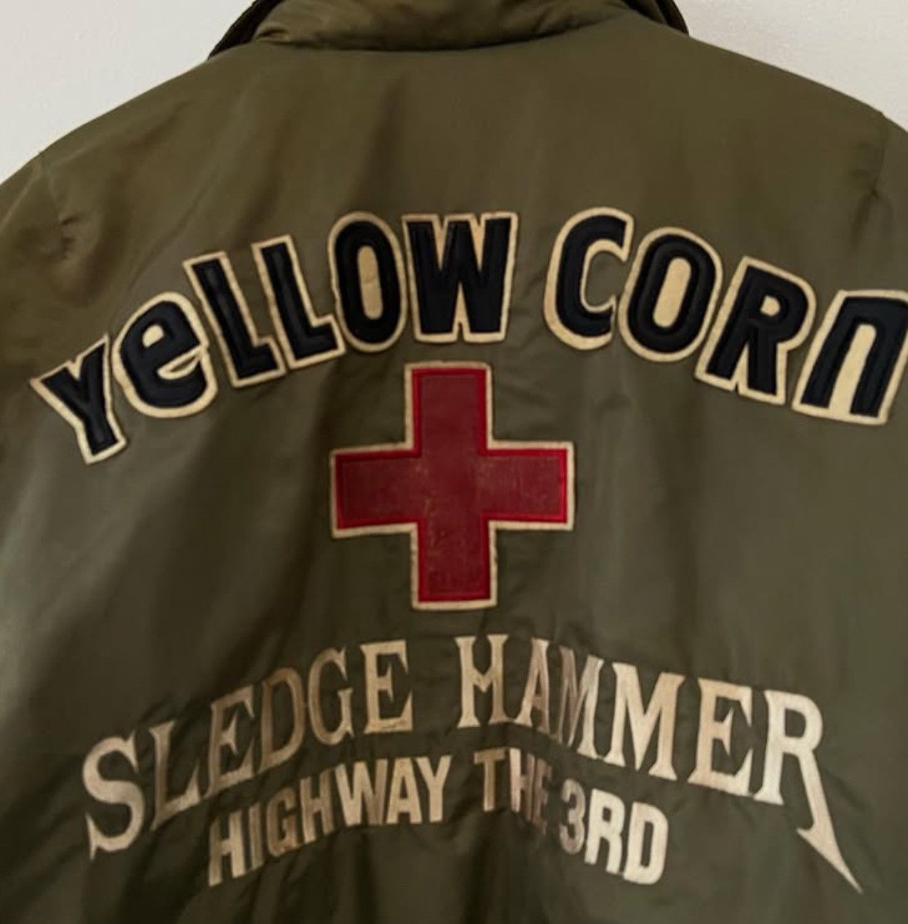 YELLOW CORN Yellow corn military bomber Jacket Size US M / EU 48-50 / 2 - 8 Thumbnail