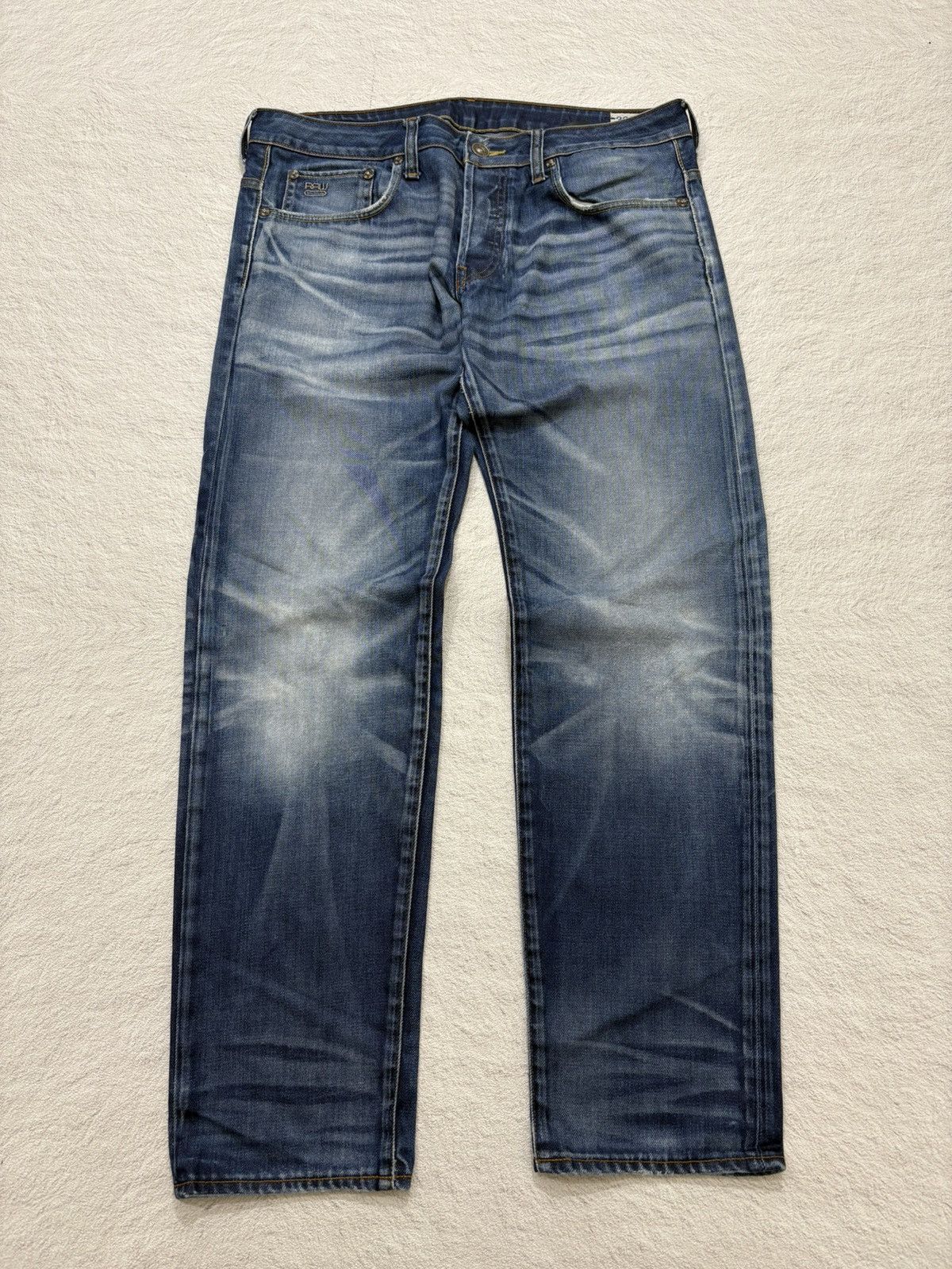 Hysteric Glamour 2000s G-Star raw acid wash denim japan Y2k style Size US 34 / EU 50 - 1 Thumbnail