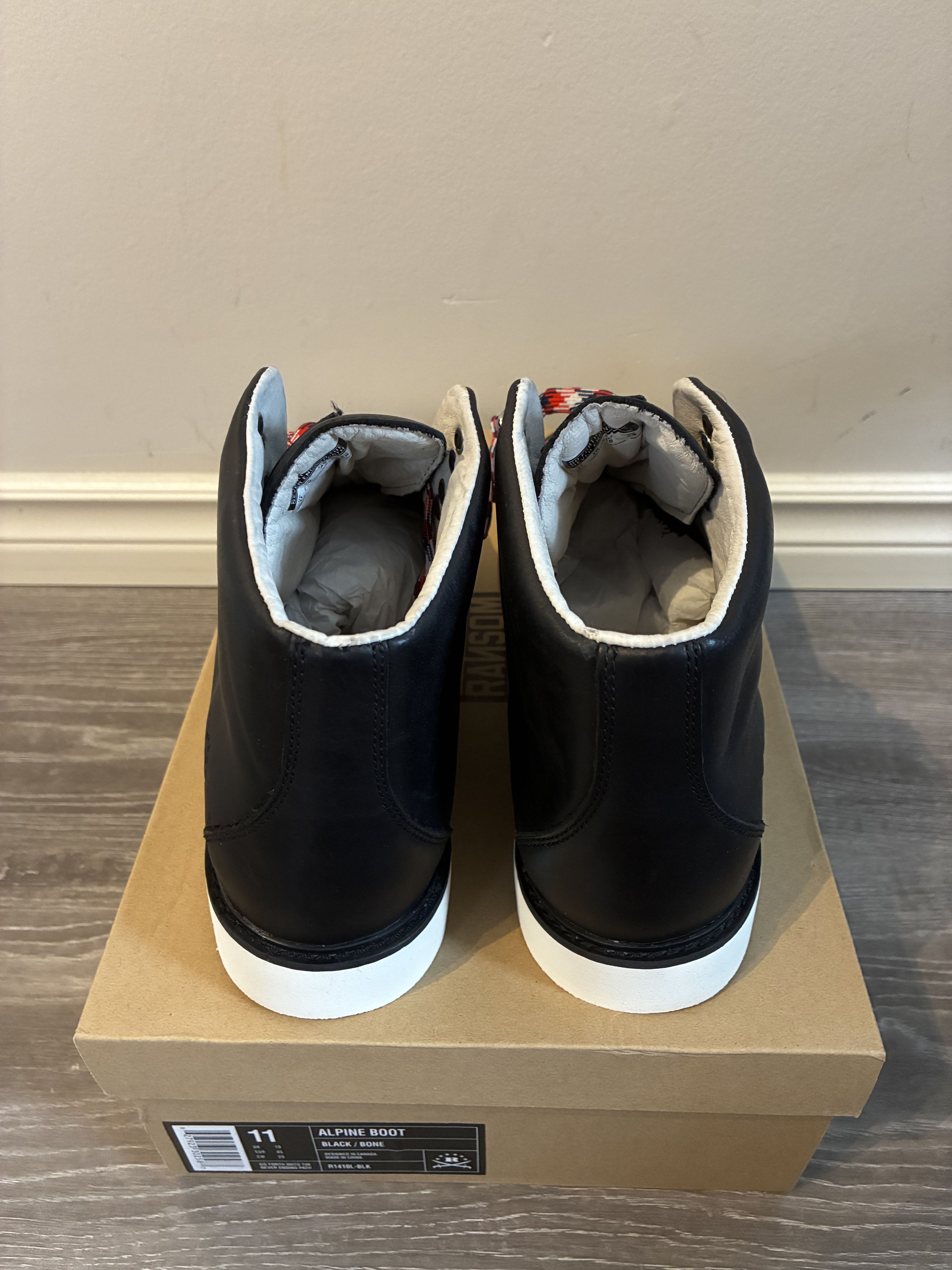Ransom Clothing Ransom Alpine Boot in Black/Bone Size US 11 / EU 44 - 3 Thumbnail