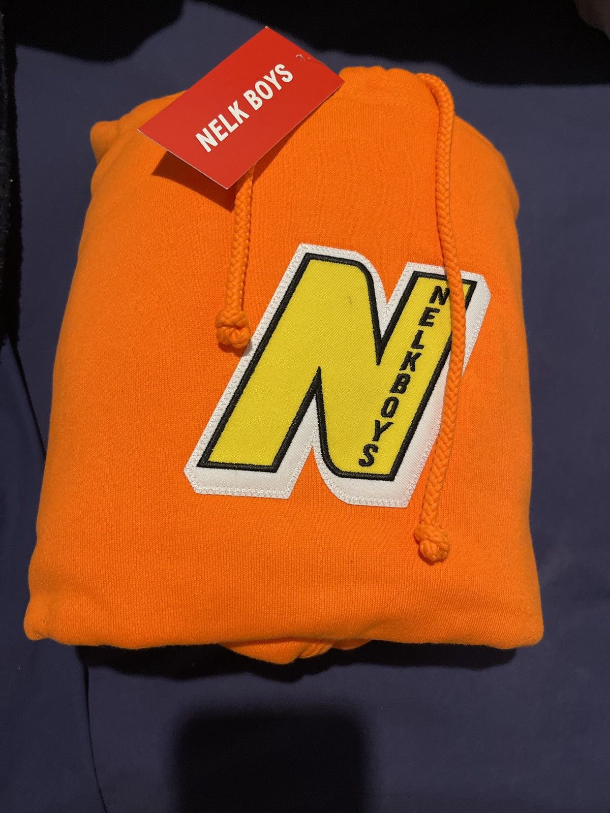 Full Send NELKBOYS 2020 LOGO HOODIE (ORANGE) Size US L / EU 52-54 / 3 - 1 Preview