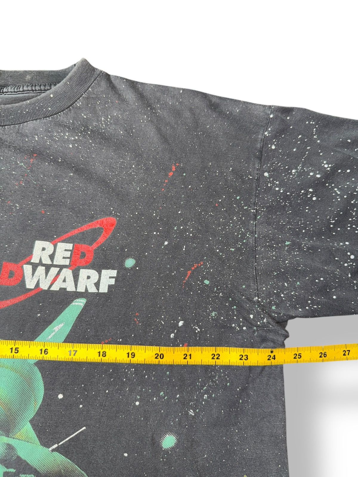 Vintage *RARE* 1990s COMICS VINTAGE RED DWARF AOP STARBUG SPACE XL Size US XL / EU 56 / 4 - 6 Thumbnail