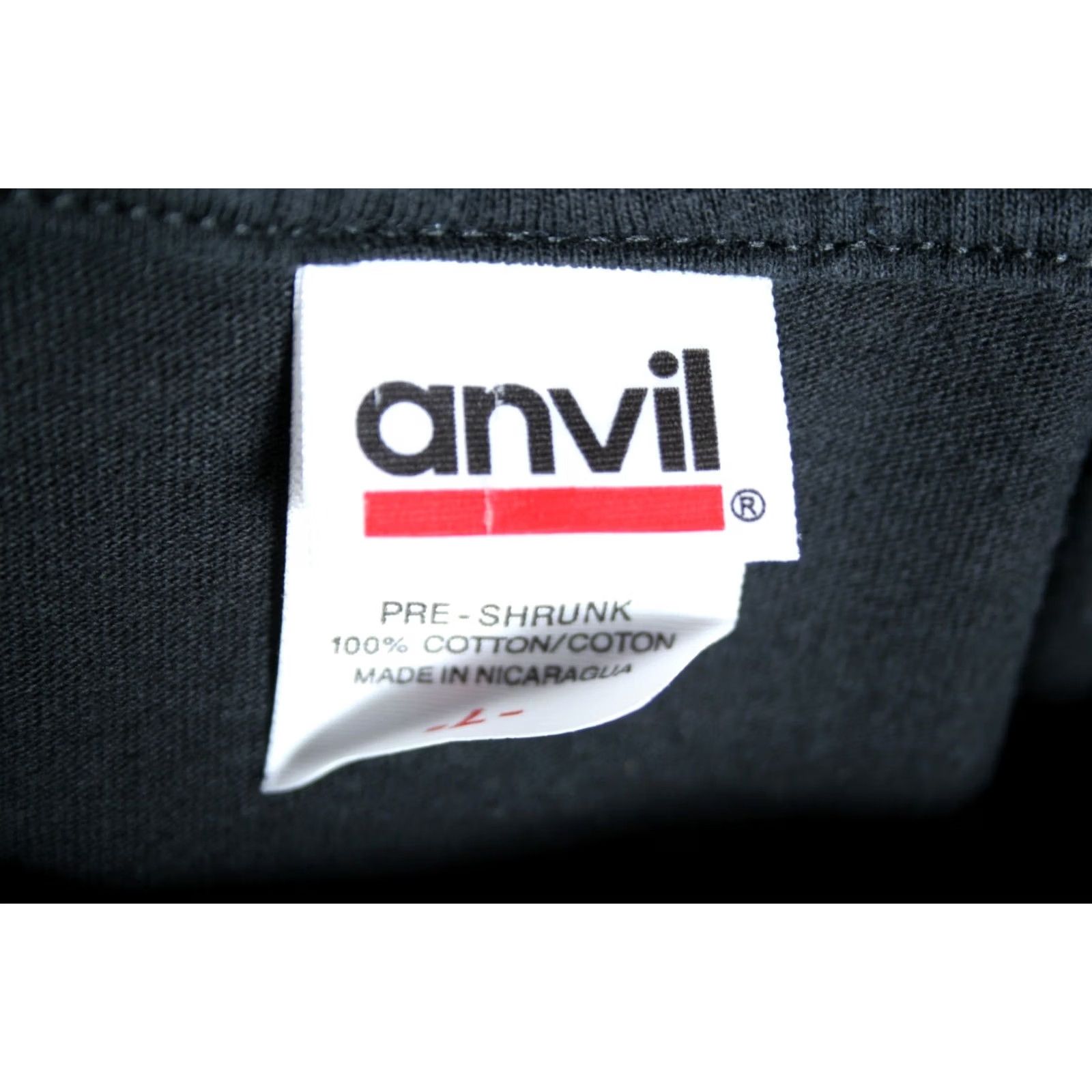 Anvil HEART Black 100% Cotton 2007 Concert Tour T-Shirt Sz. L Unisex Adults Medium/Large Available Womens Mens Shirts Size US L / EU 52-54 / 3 - 5 Thumbnail