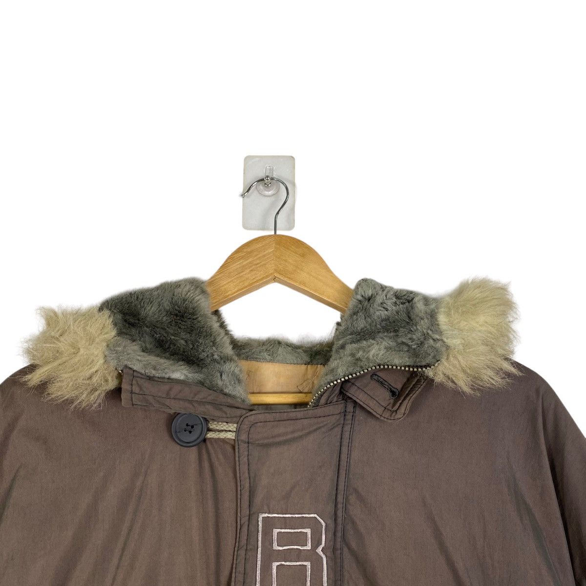 Japanese Brand × NFL NFL OFFICIAL RAIDERS Parka hoodie jacket Size US L / EU 52-54 / 3 - 4 Thumbnail