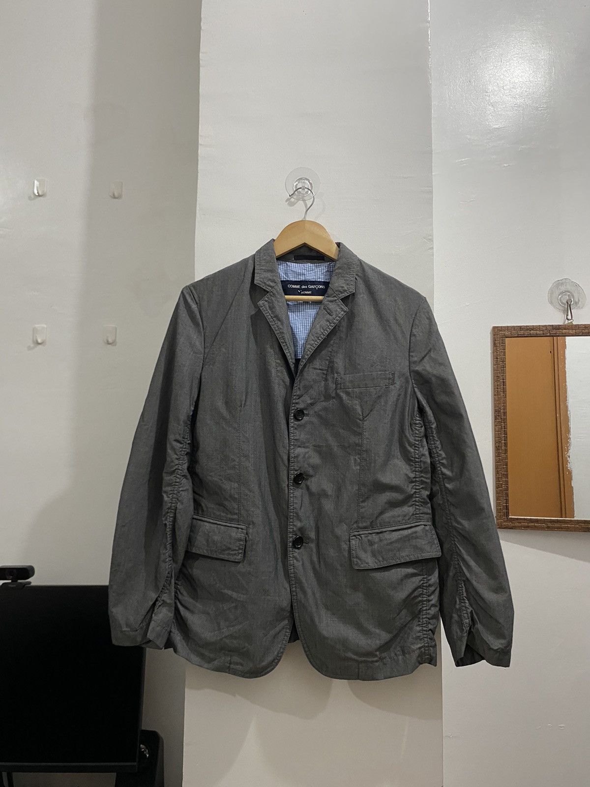 Comme des Garcons Homme COMME DES GARCONS HOMME TAILORED JACKET Size 40S - 1 Thumbnail