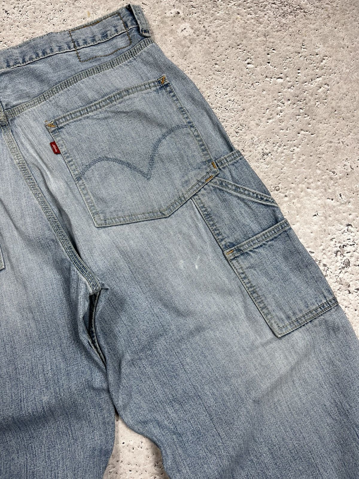 Levi's Levi’s Carpenter Loose Straight Jeans W34 Made in Hong Kong Size US 34 / EU 50 - 6 Thumbnail
