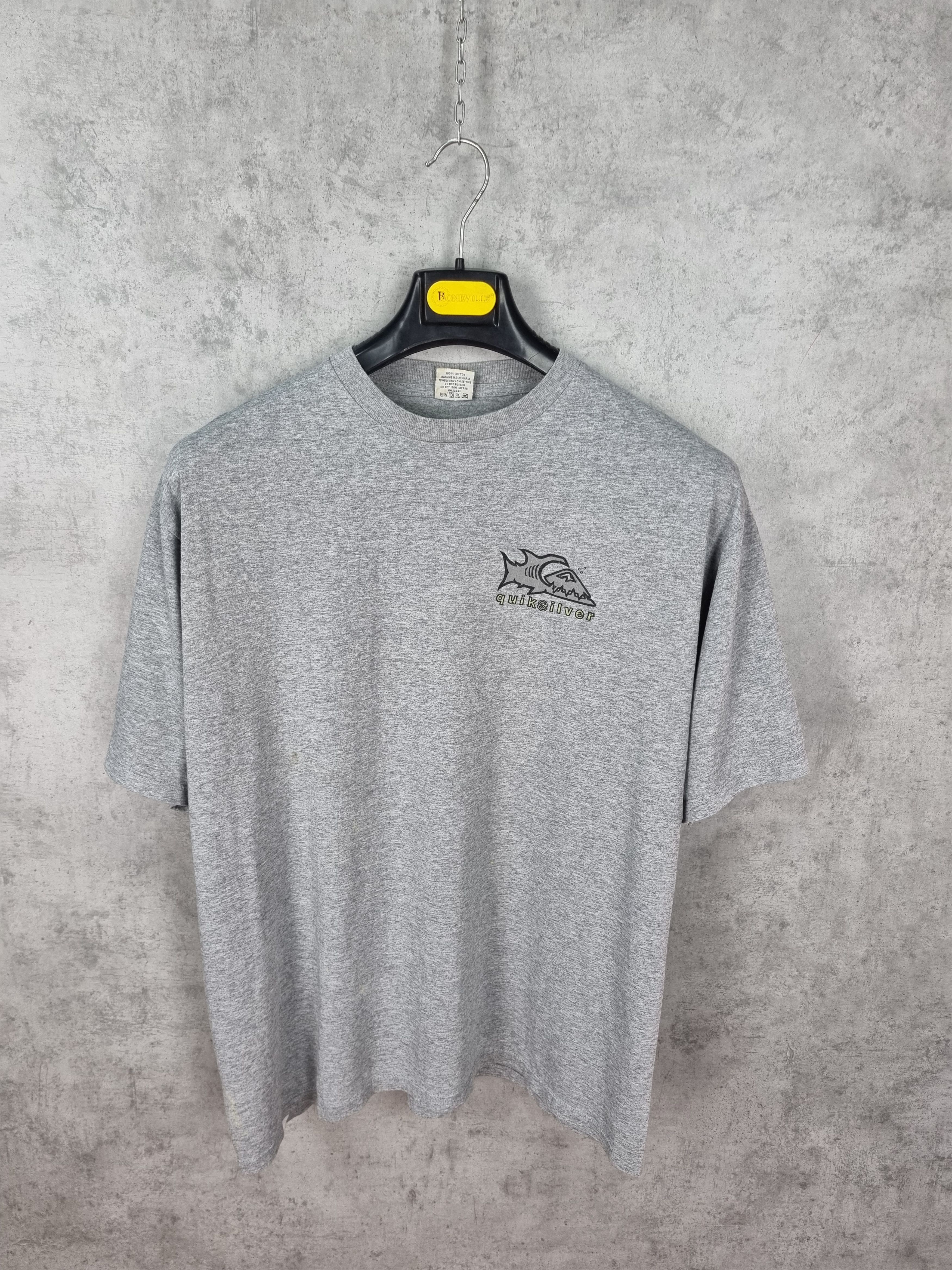 Quiksilver × Vintage Rare early 90s Quiksilver Big Logo Vintage Tee shirt Size US L / EU 52-54 / 3 - 6 Thumbnail