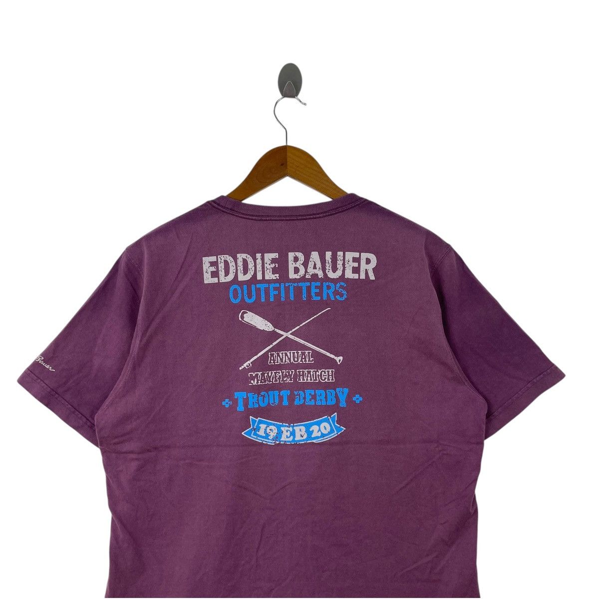 Eddie Bauer Eddie Bauer Trout Derby Tee Shirt Size US L / EU 52-54 / 3 - 2 Thumbnail