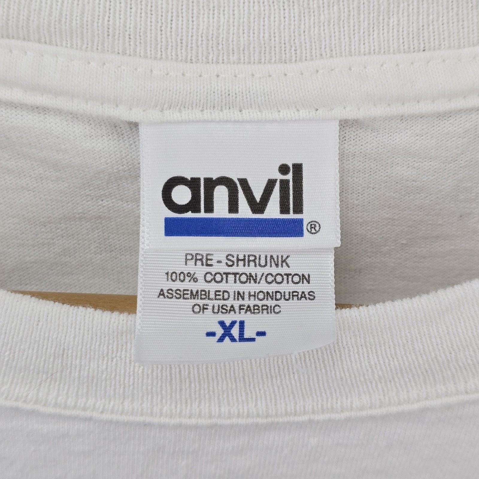 Anvil Vintage I'm The Boss Duck Shirt Mens XL White Anvil 90s Size US XL / EU 56 / 4 - 4 Thumbnail