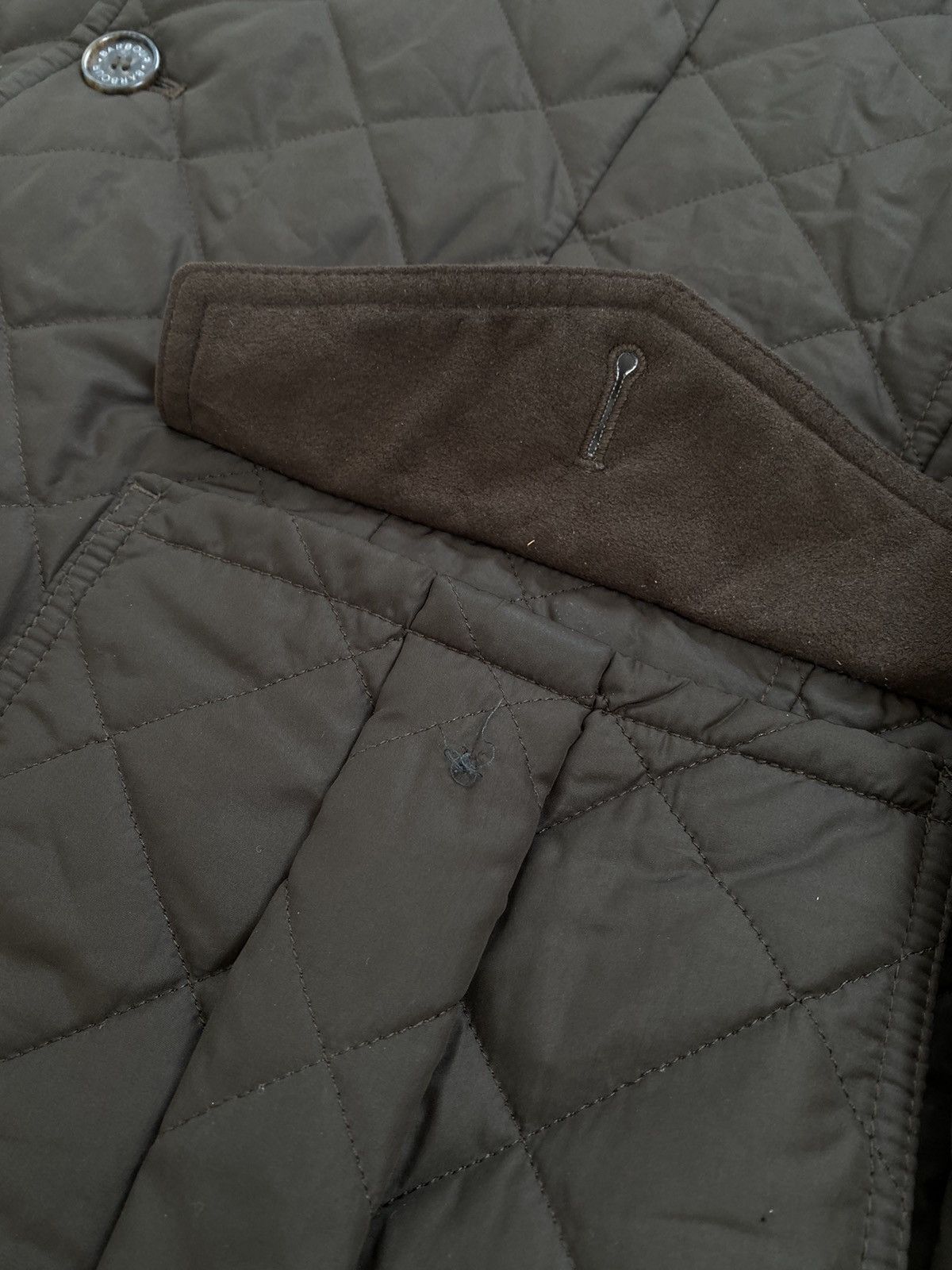 Barbour Vintage Y2K Barbour Quilted Lutz Casual Jacket Retro Hype Size US XXL / EU 58 / 5 - 7 Thumbnail