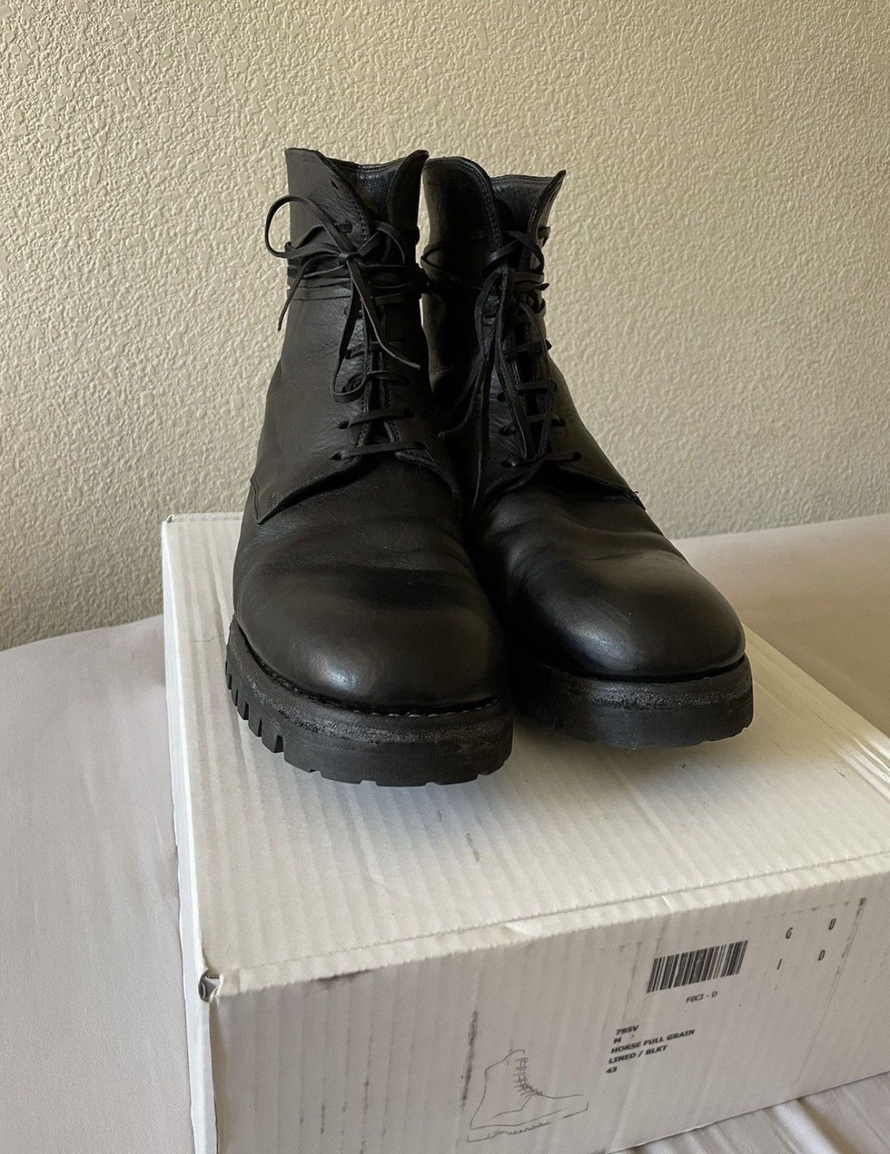 Guidi Guidi 795v Leather Combat Boots Size US 10 / EU 43 - 2 Thumbnail