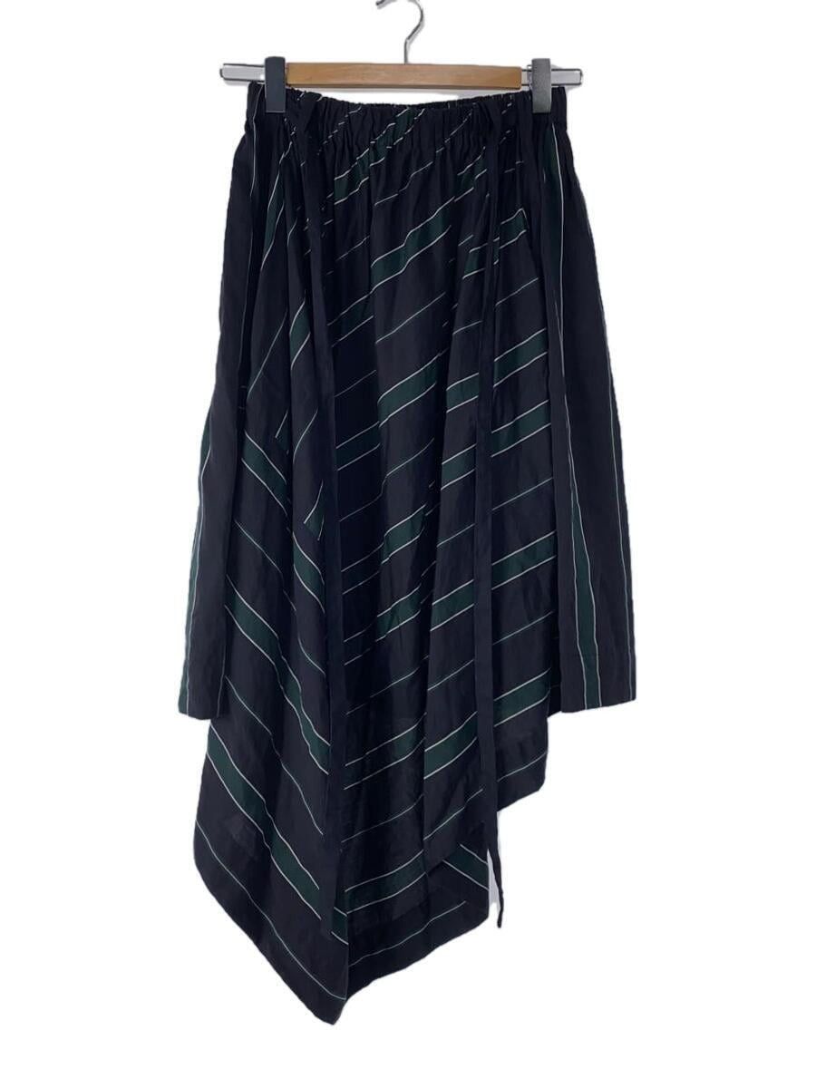 image of Vivienne Westwood Striped Skirt in Black, Women's (Size 26)