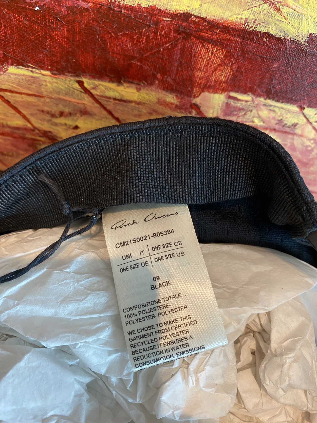 Rick Owens Drkshdw Drkshdw x Champion Baseball Cap Size ONE SIZE - 5 Thumbnail