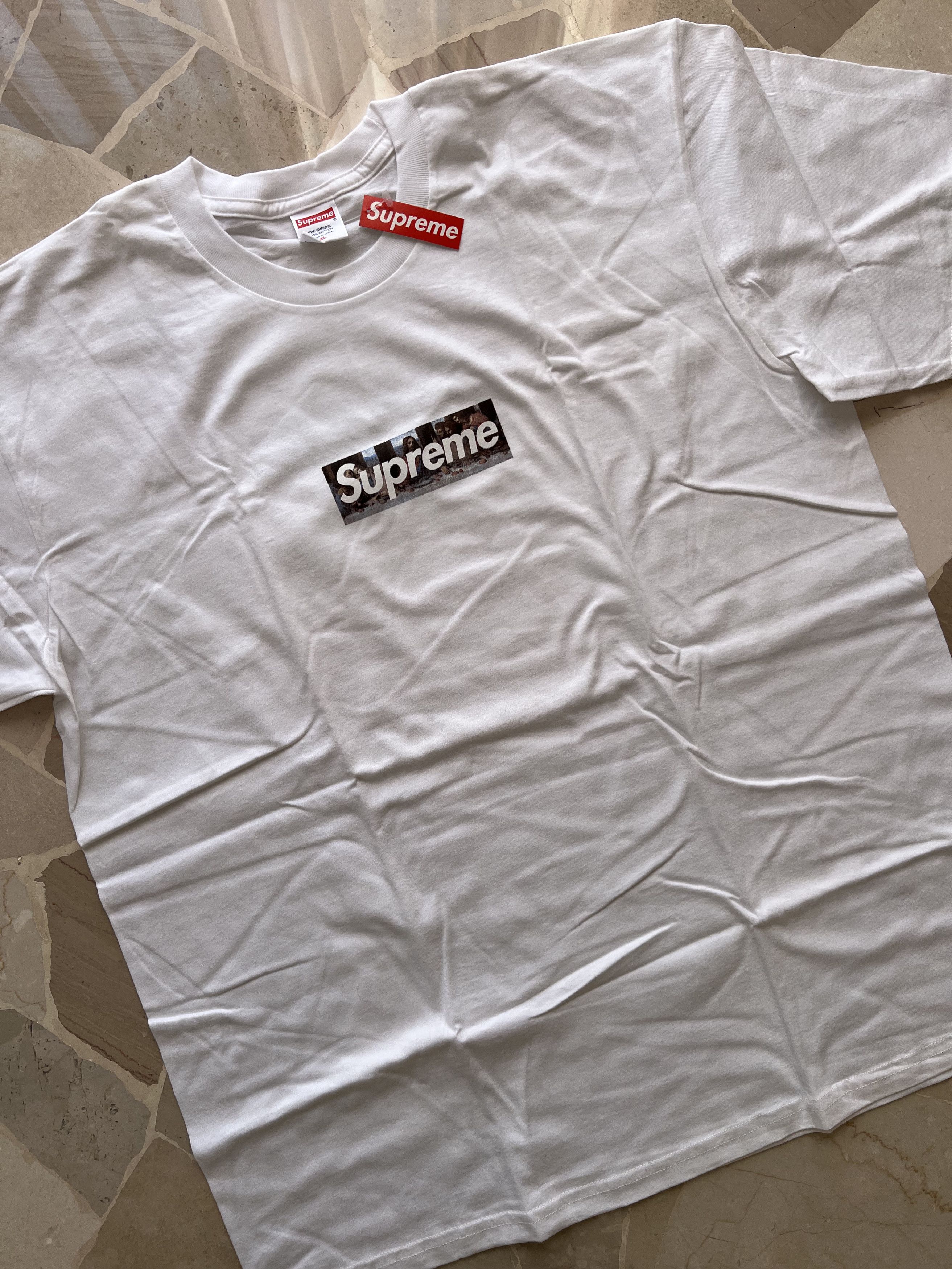 Supreme Supreme Milan Box Logo the last supper leonardo da vinci Size US XL / EU 56 / 4 - 6 Thumbnail