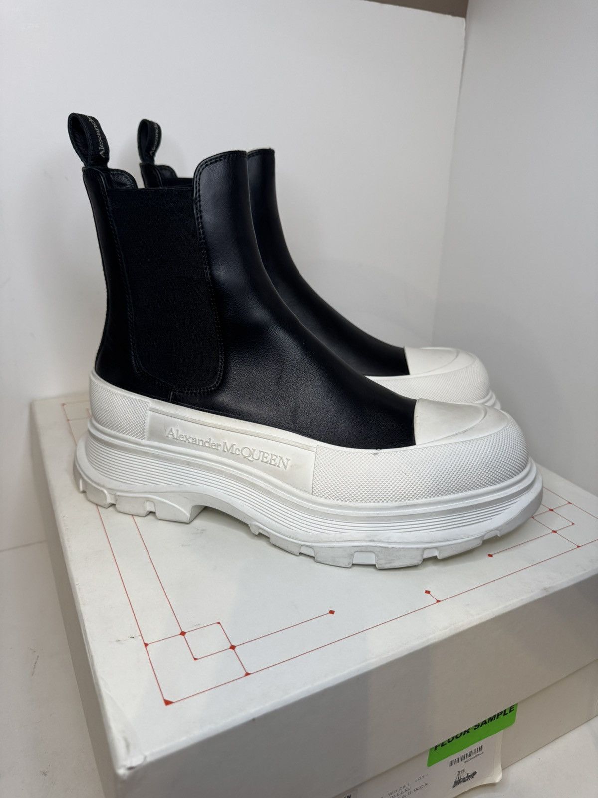 Alexander McQueen Alexander McQueen Men's Tread Slick Boots, Size US 8 / EU 41 - 1 Thumbnail