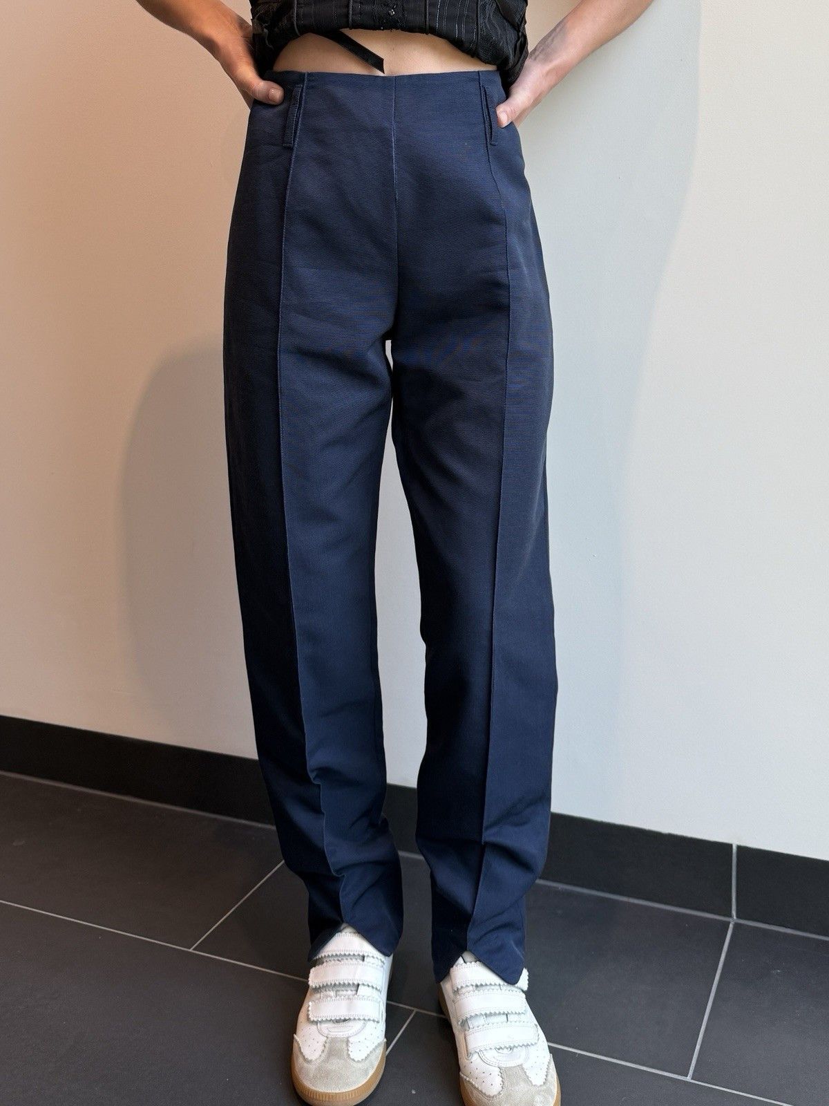 Yves Saint Laurent Vintage 2000s Yves Saint Laurent Womens Pants Trousers Chino Size 27" / US 4 / IT 40 - 2 Thumbnail