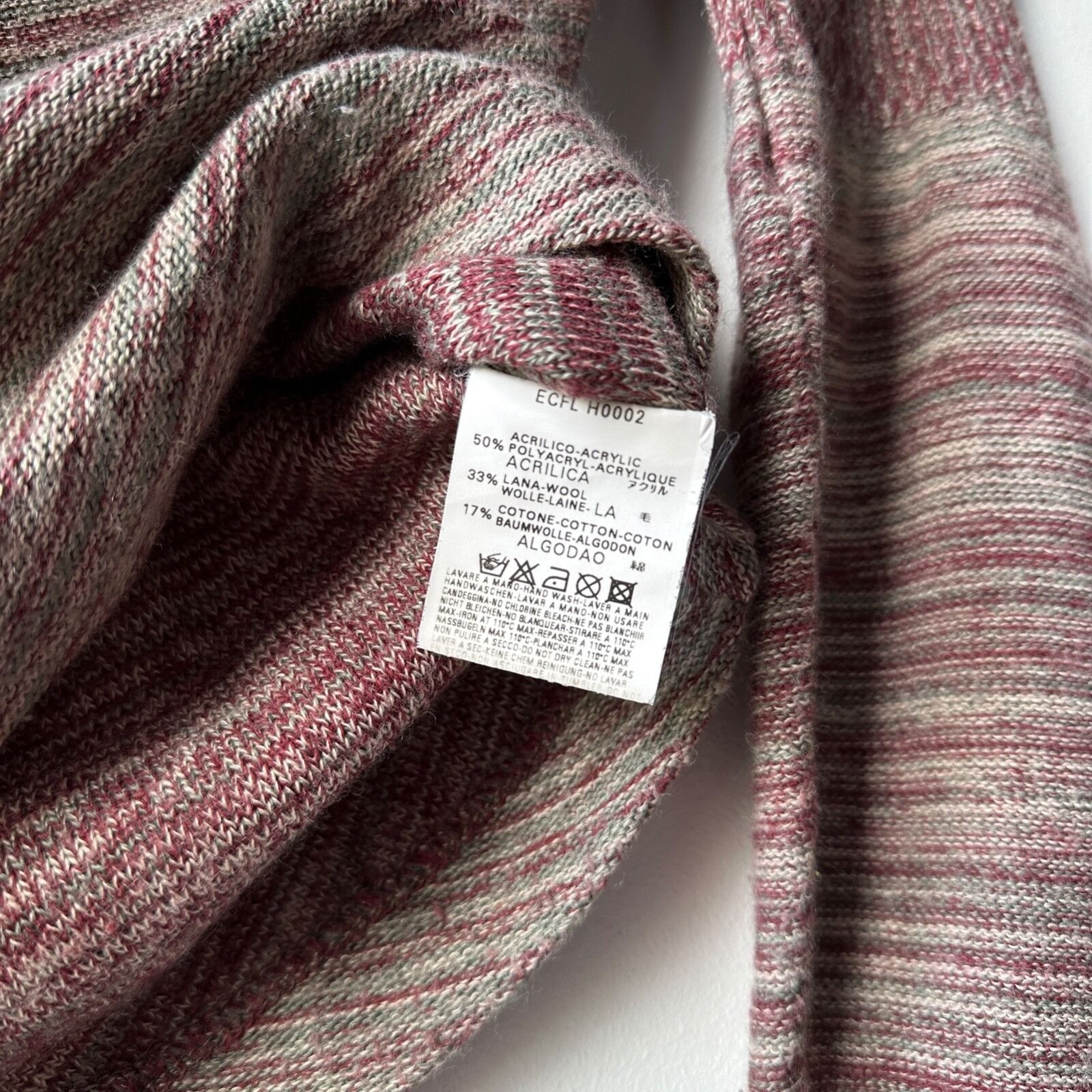 Diesel Diesel Vintage Acrylic Wool Knit Turtleneck Sweater 9268AC Size M / US 6-8 / IT 42-44 - 4 Thumbnail