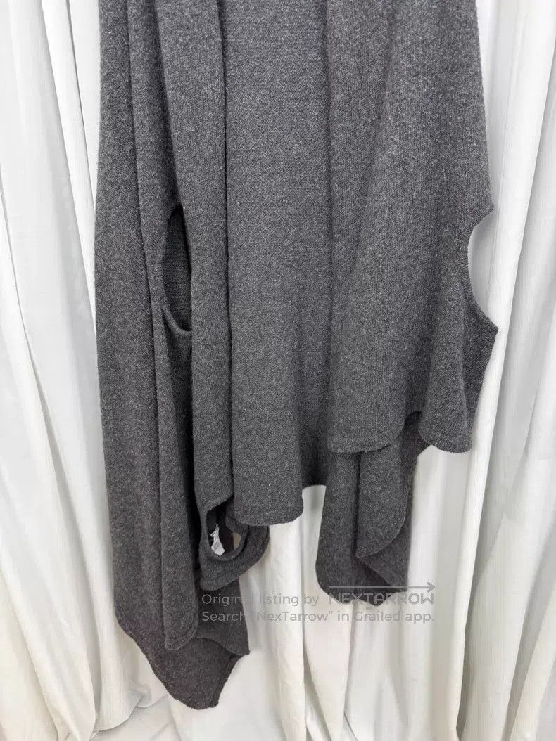 Ann Demeulemeester Ann Demeulemeester Ultra-long hole knit shawl| Size XS / US 0-2 / IT 36-38 - 3 Thumbnail