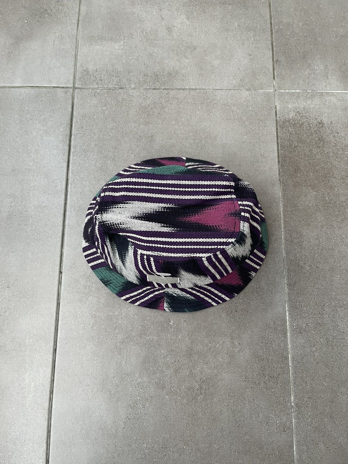 Isabel Marant !DS! SS23 Isabel Marant Geometric Print Haleyh Bucket Hat Size ONE SIZE - 3 Thumbnail