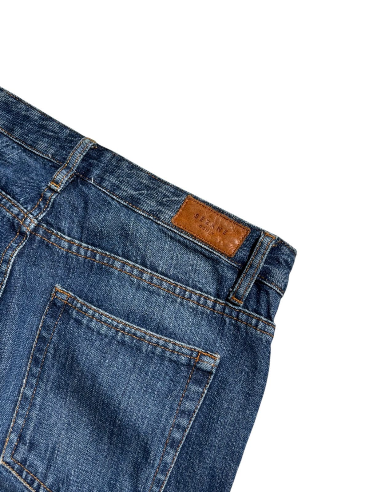 Sezane Sezane Jeans Womens Luxury Designer Size 28 Size 28" / US 6 / IT 42 - 7 Thumbnail