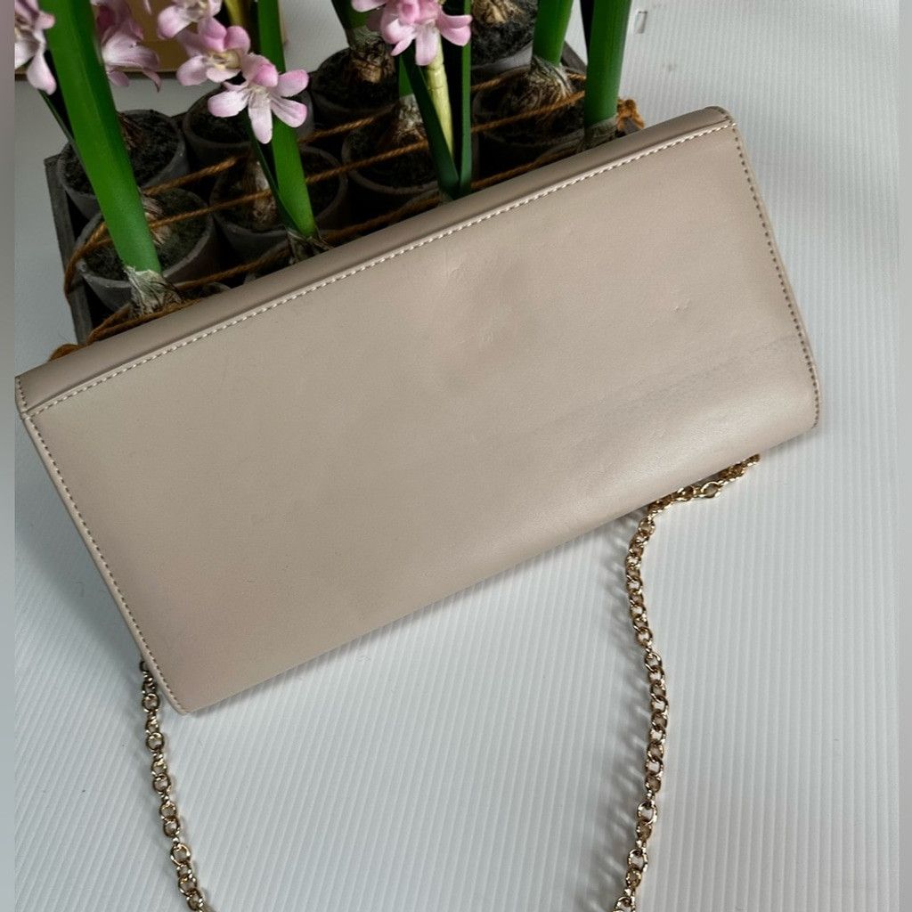Aldo Aldo beige envelope clutch with gold chain Size ONE SIZE - 3 Thumbnail