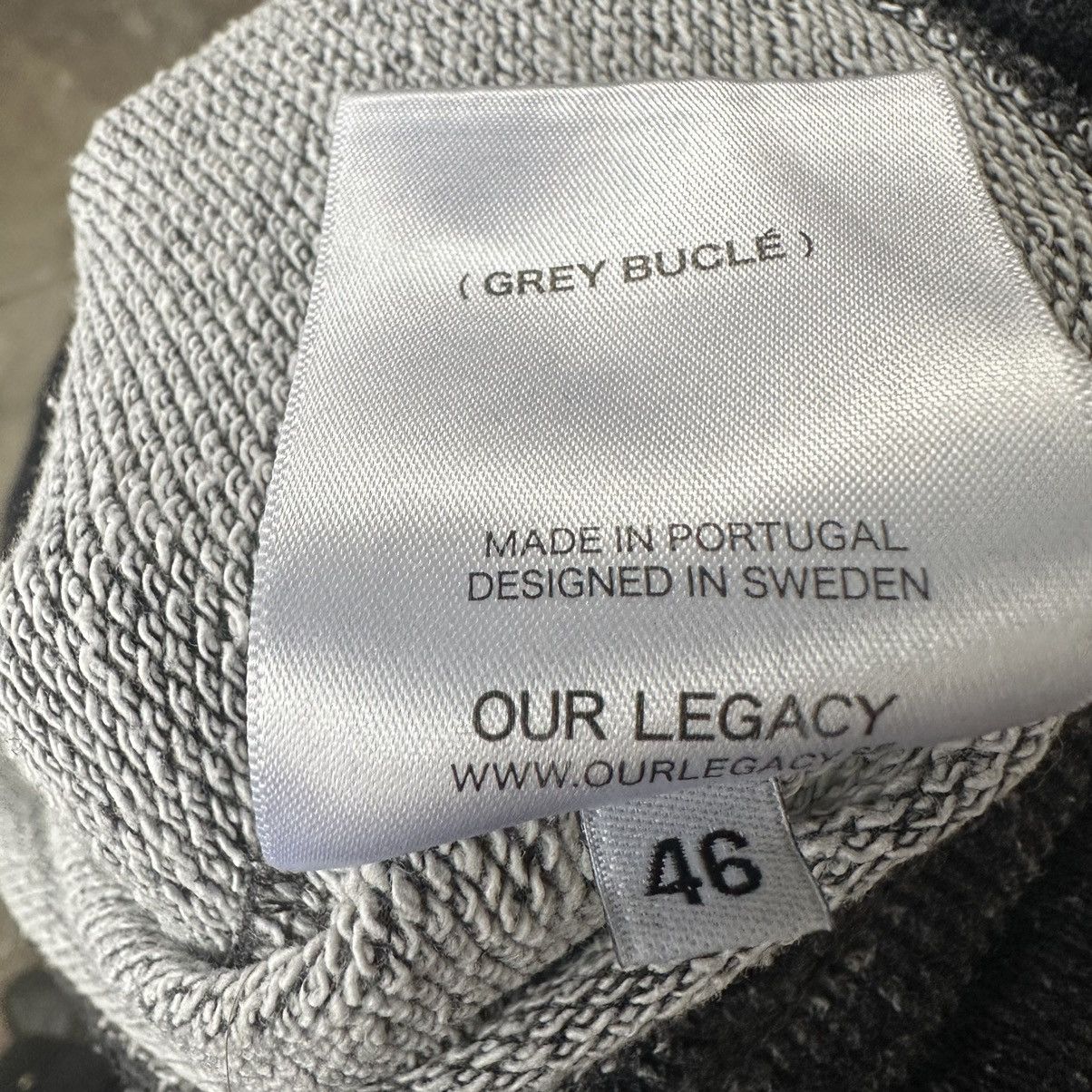 Our Legacy Our Legacy Grey bucle sweatshirt Size US S / EU 44-46 / 1 - 10 Thumbnail