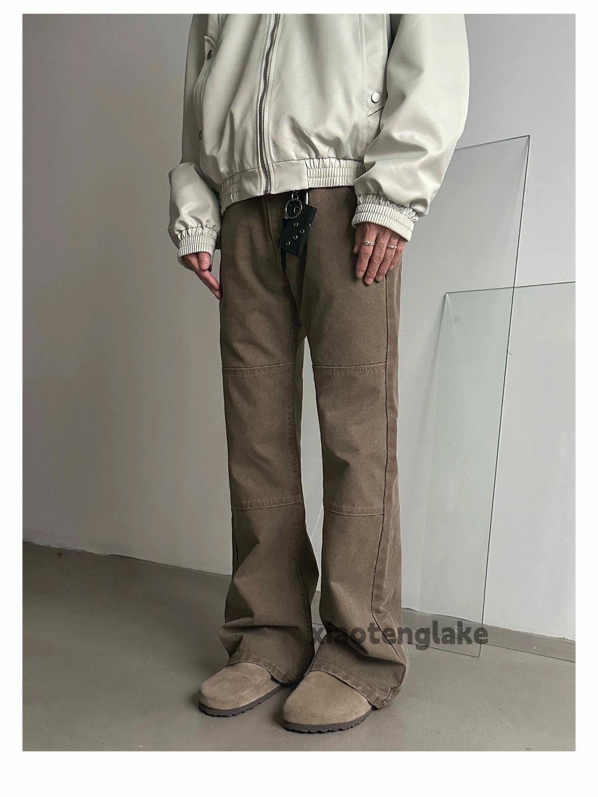 Designer × Japanese Brand × Vintage washed faded y2k skate hiphop patchwork pants Size US 32 / EU 48 - 1 Thumbnail
