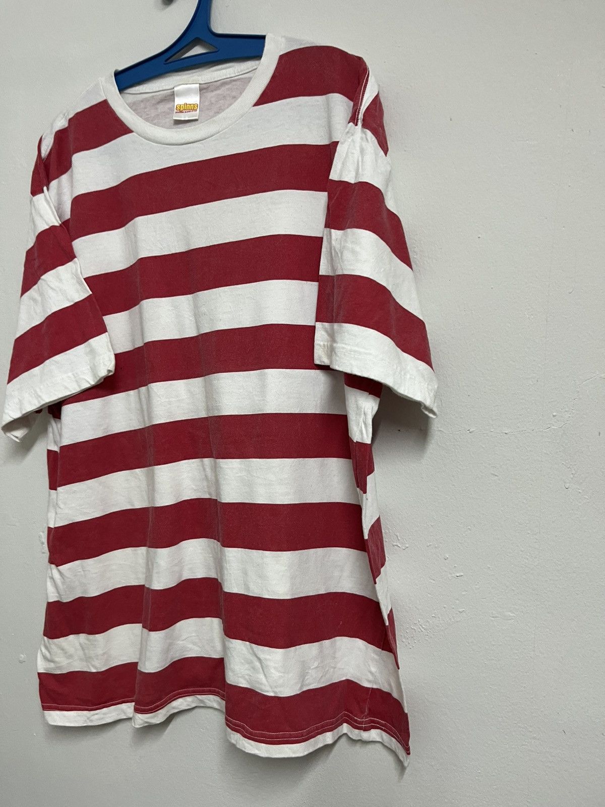 Le Grande Bleu (L.G.B.) 🔥 Spinns Striped Japanese Streetwear Culture Tee Size US XL / EU 56 / 4 - 3 Thumbnail