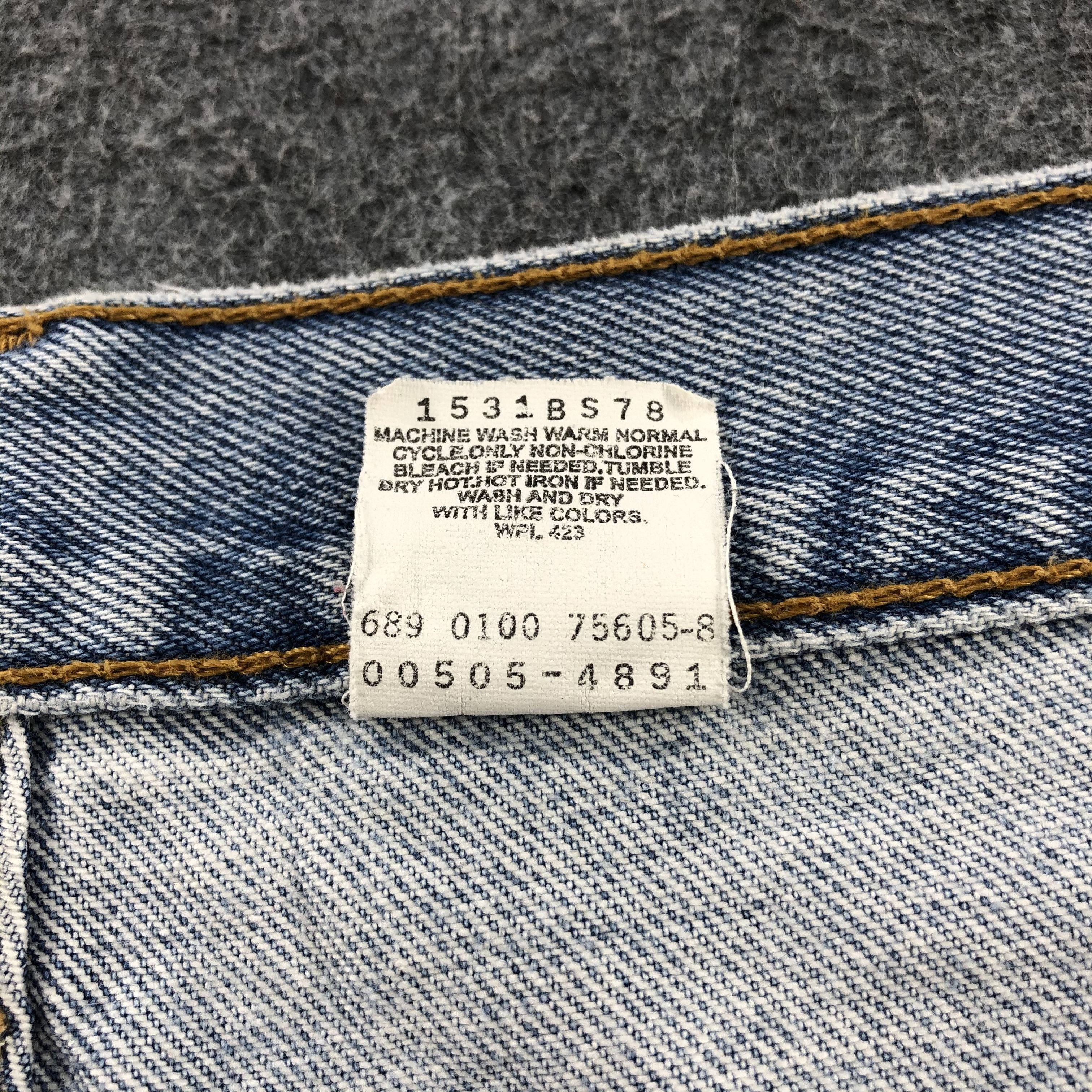 Levi's × Vintage Vintage Blue Wash Levis 505 Jeans-JM1853 Size US 38 / EU 54 - 10 Thumbnail