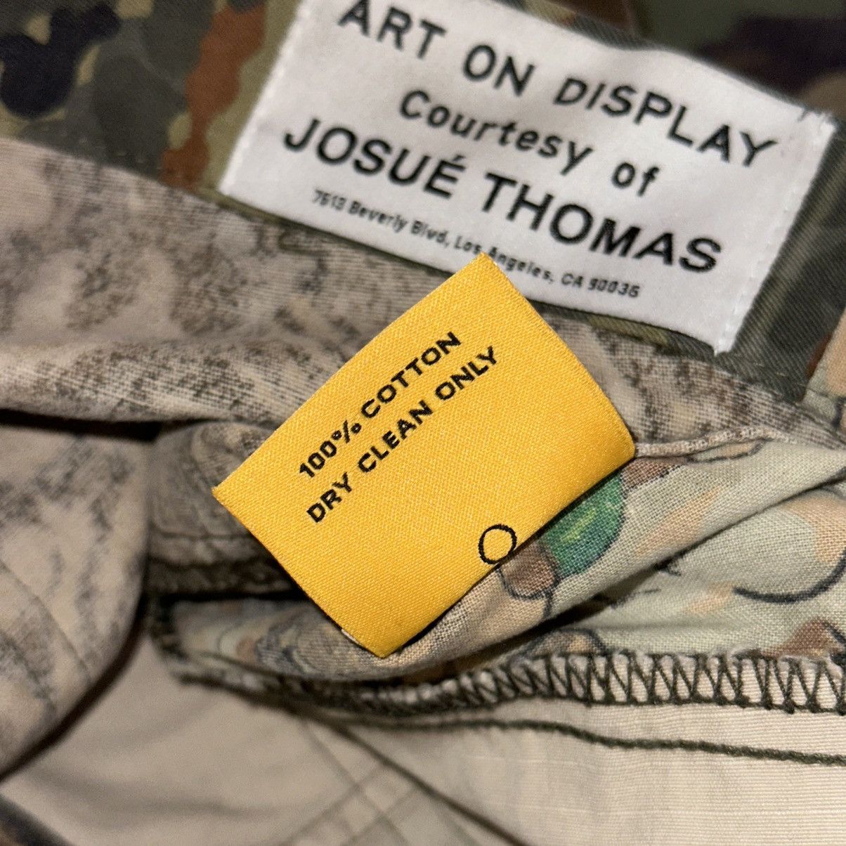 Gallery Dept. gallery dept fatigued pappy painter camo pants patchwork Size US 31 - 12 Thumbnail