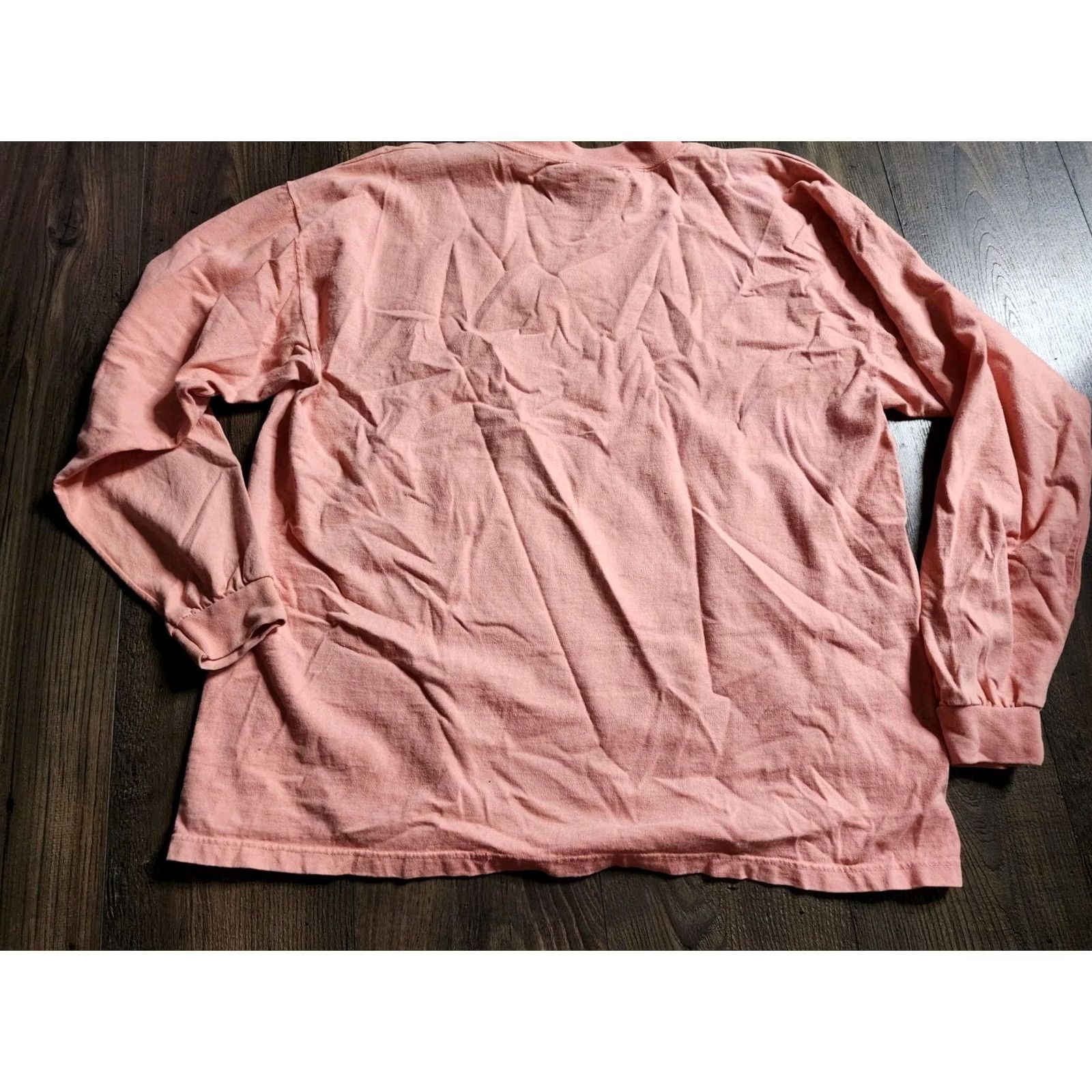 Vintage VINTAGE Pluma Shirt Mens L Heavyweight Long Sleeve Mockneck 90s T Shirt Distressed Cotton Orange, Preshrunk, Regular Fit, United States Men Size US L / EU 52-54 / 3 - 5 Thumbnail