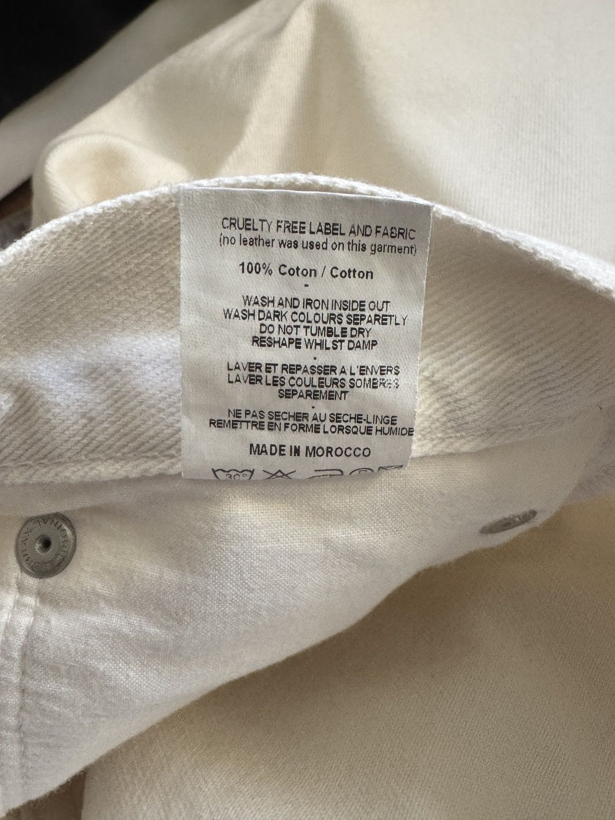 April 77 april77 dictator jeans stroke white 30 april 77 Size US 30 / EU 46 - 7 Thumbnail