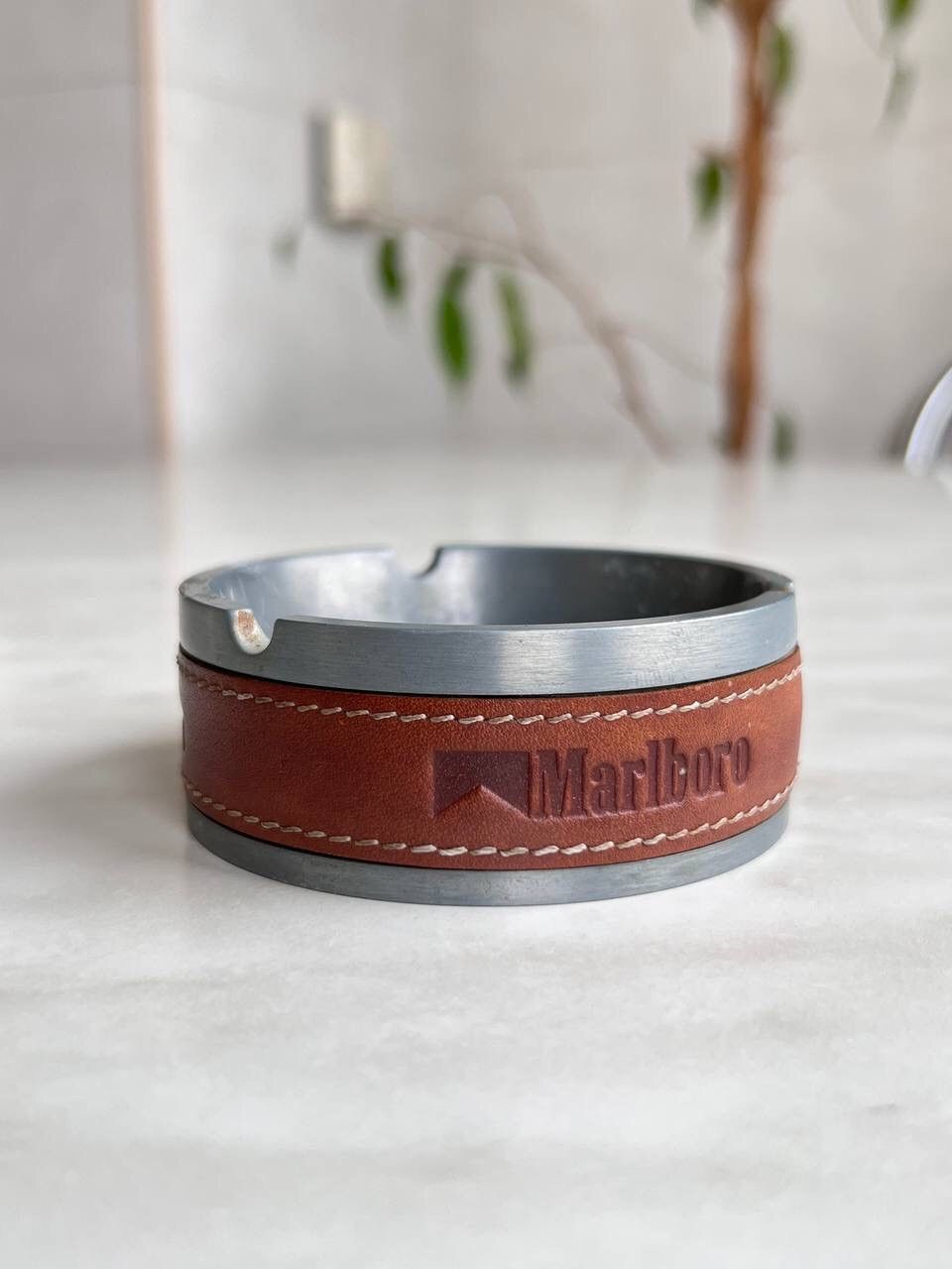 Marlboro × Vintage 1990 Vintage Marlboro Metal Ashtray Retro Rare Size ONE SIZE - 1 Thumbnail