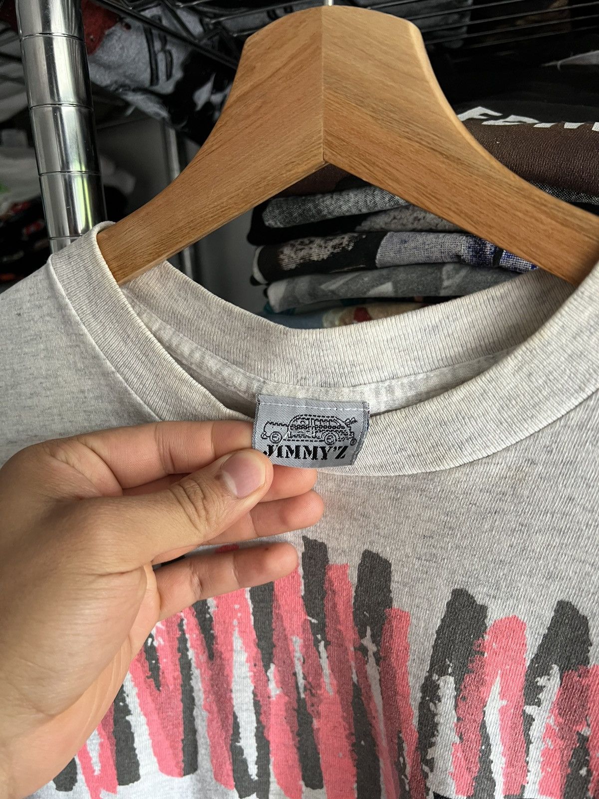 Vintage 80s Jimmy’z Surf AOP Single Stitch Skate Tee Size US S / EU 44-46 / 1 - 4 Thumbnail