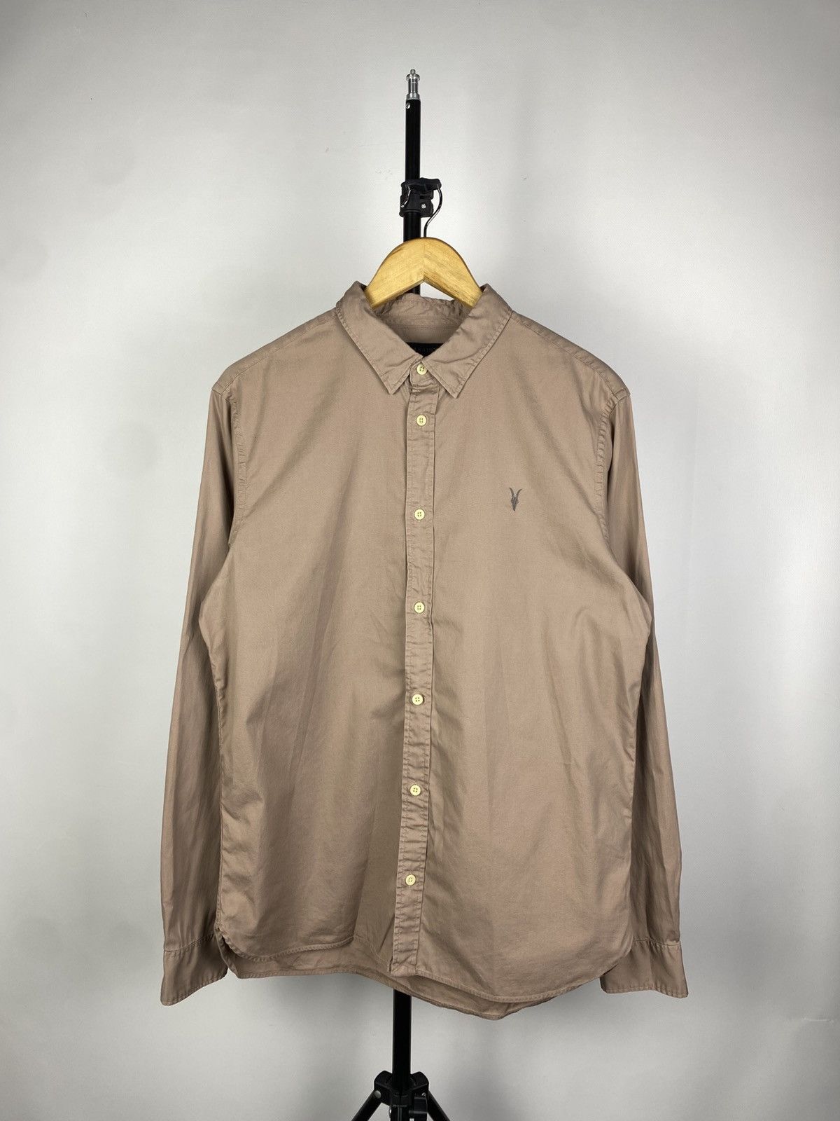 Allsaints × Vintage Luxury Allsaints 90s vintage shirt button up Size US L / EU 52-54 / 3 - 1 Thumbnail